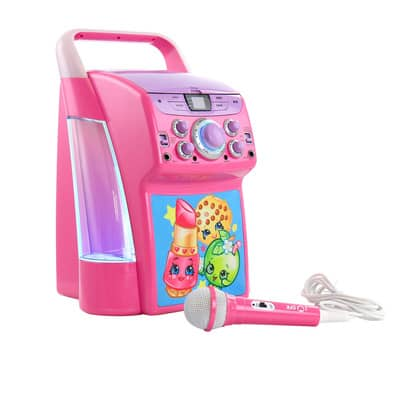 Shopkins Dancing Water Karaoke Machine with Microphone | Michaels