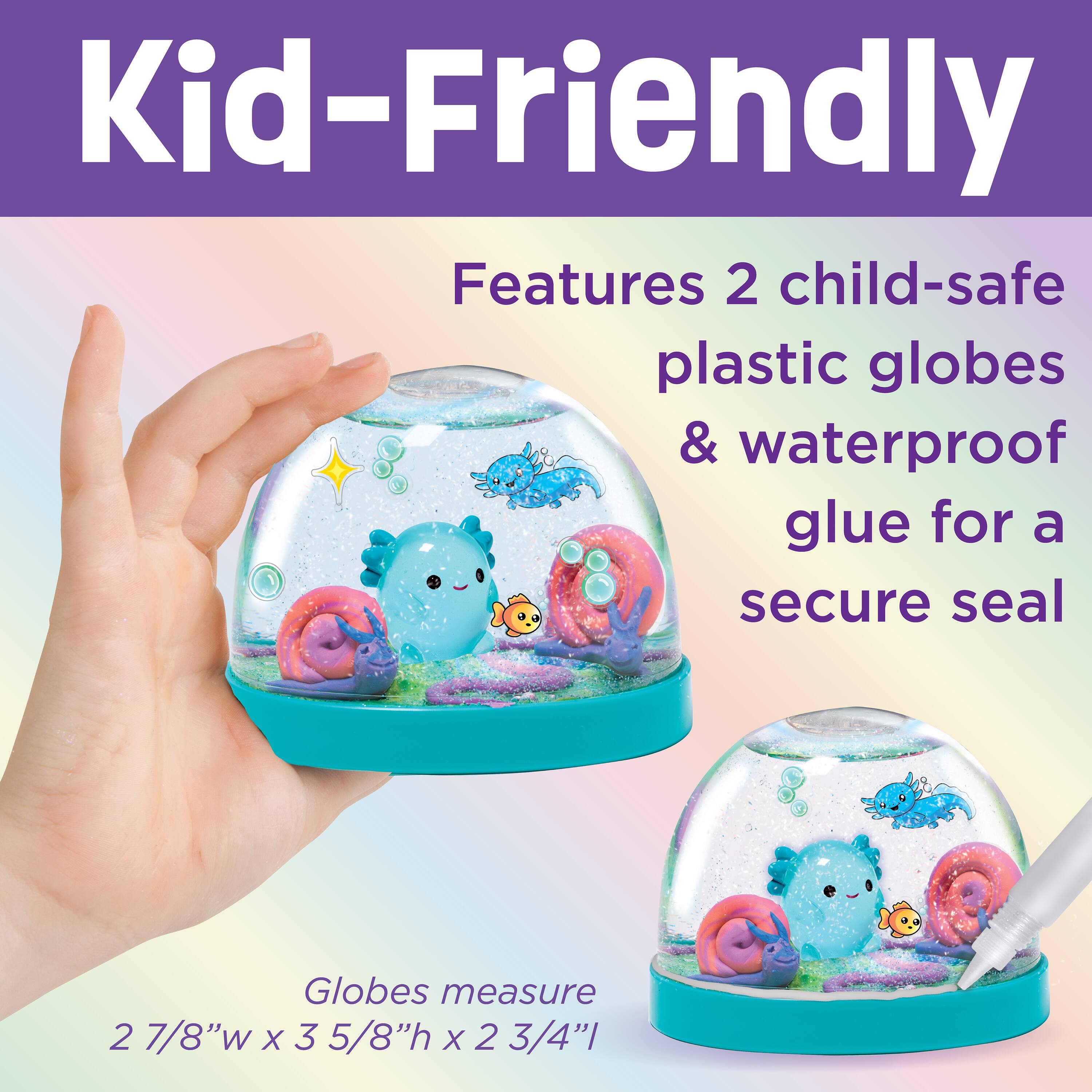 Creativity for Kids MYO Water Globes Axolotl Kit