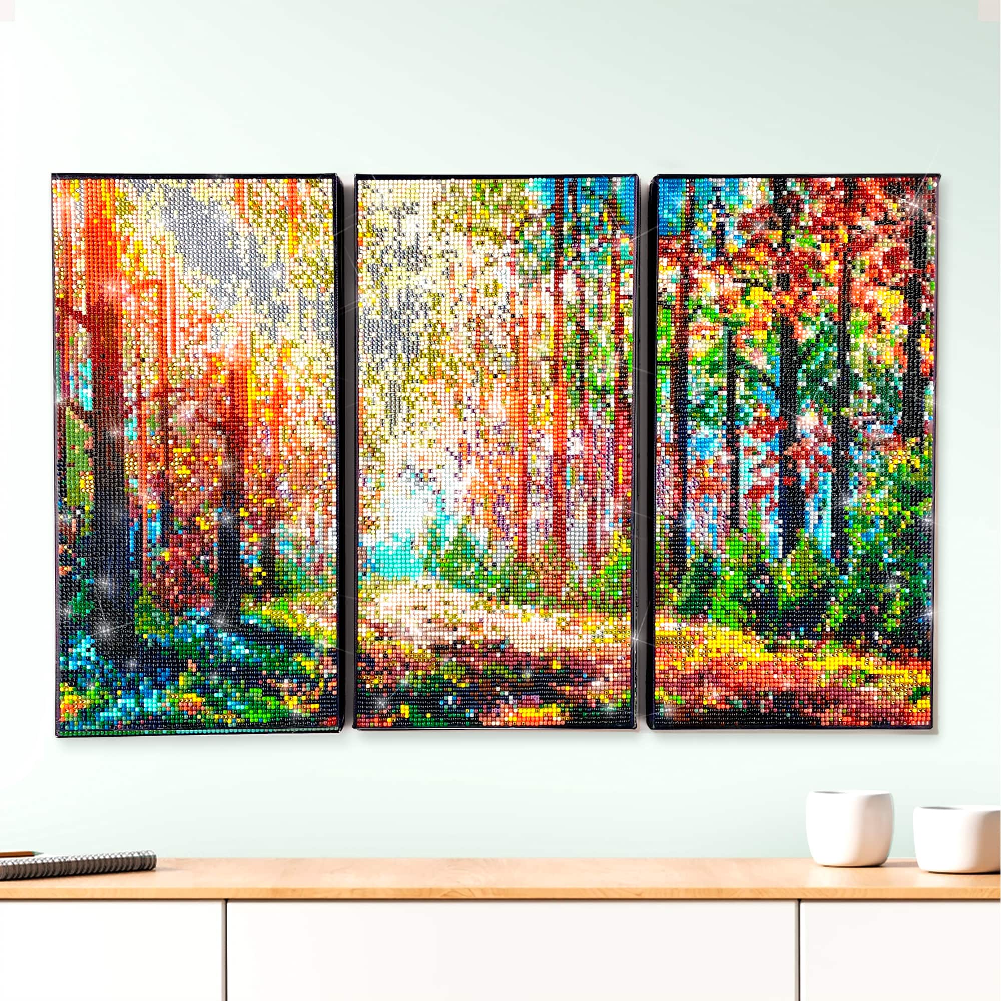 ArtSkills&#xAE; Brilliant Art Forest Stretched Canvas Diamond Painting Kit