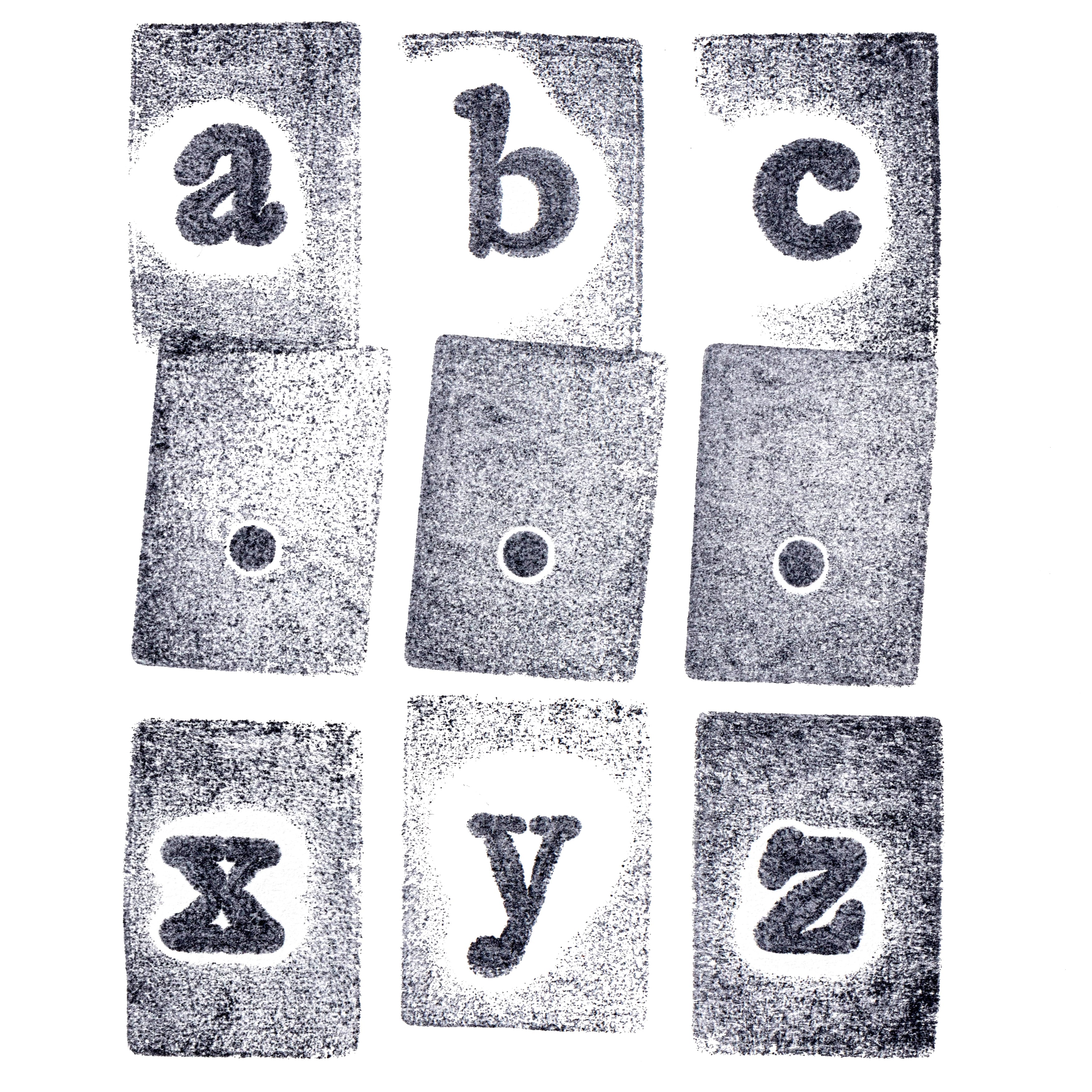 Lowercase Alphabet Wood Stamp Set by Recollections&#x2122;