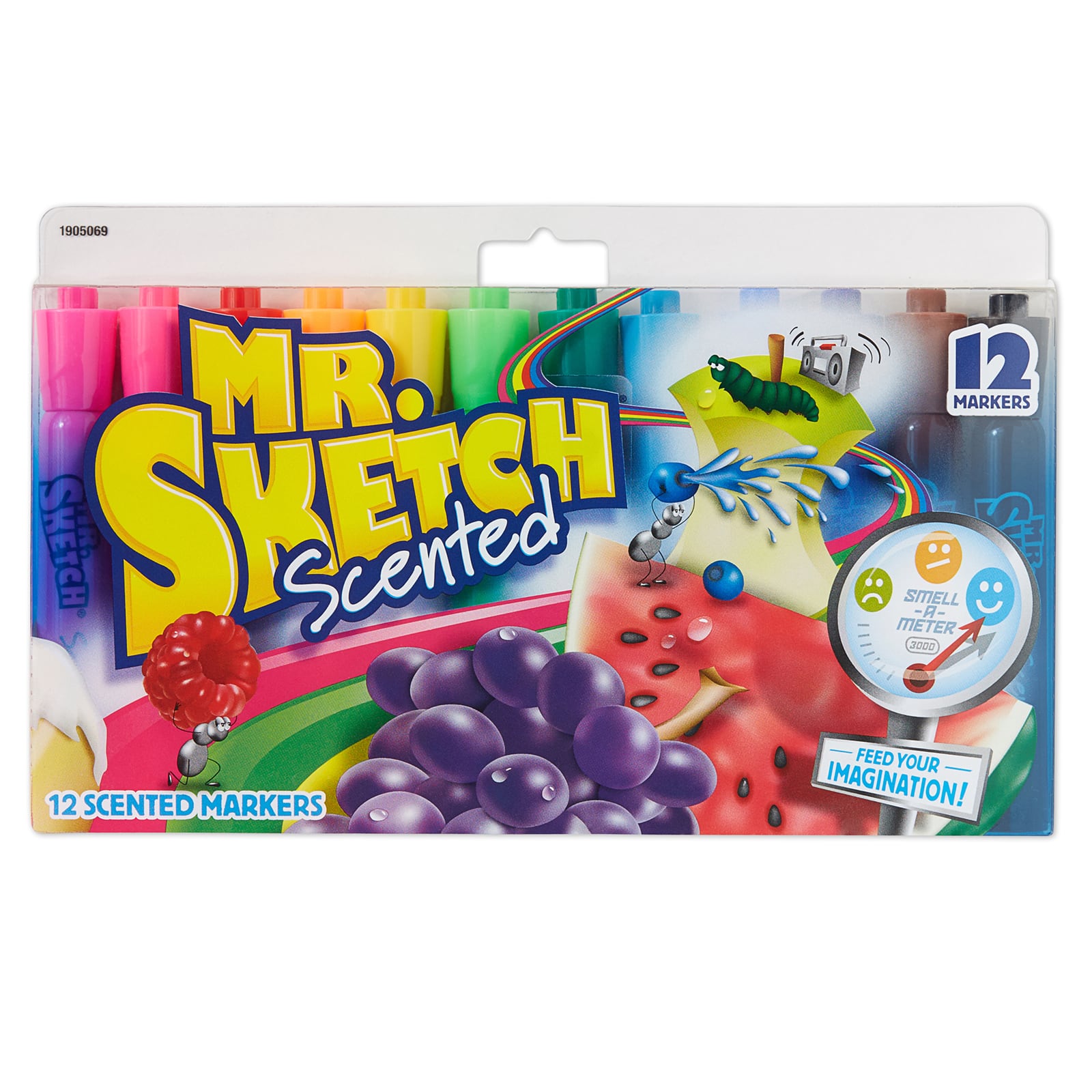 Mr. Sketch 1951333 Scented Crayons, Gel, Assorted, 12/Pack 