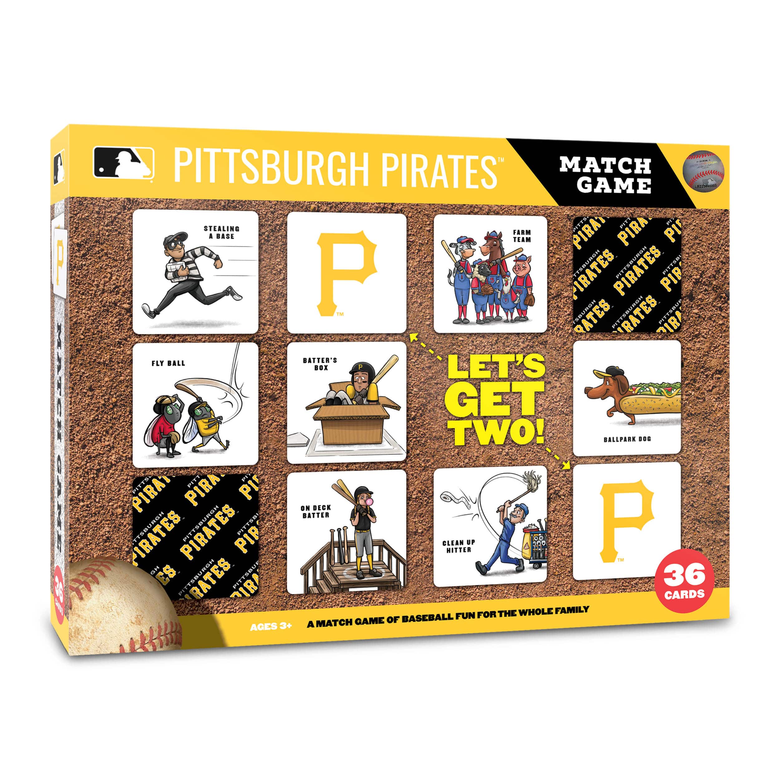 Major League Baseball Licensed Memory Match Game