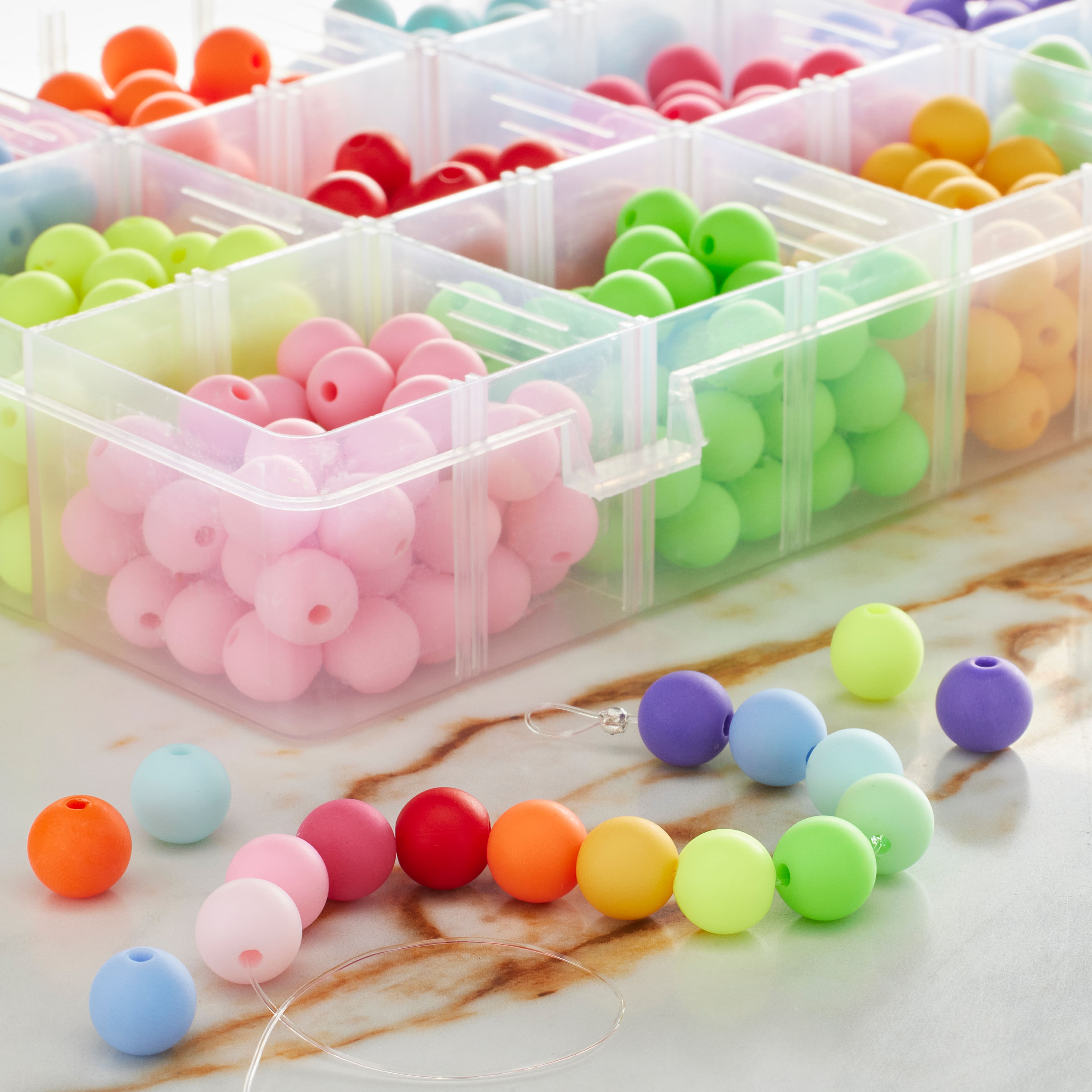 Multicolor Round Beads Set by Bead Landing™