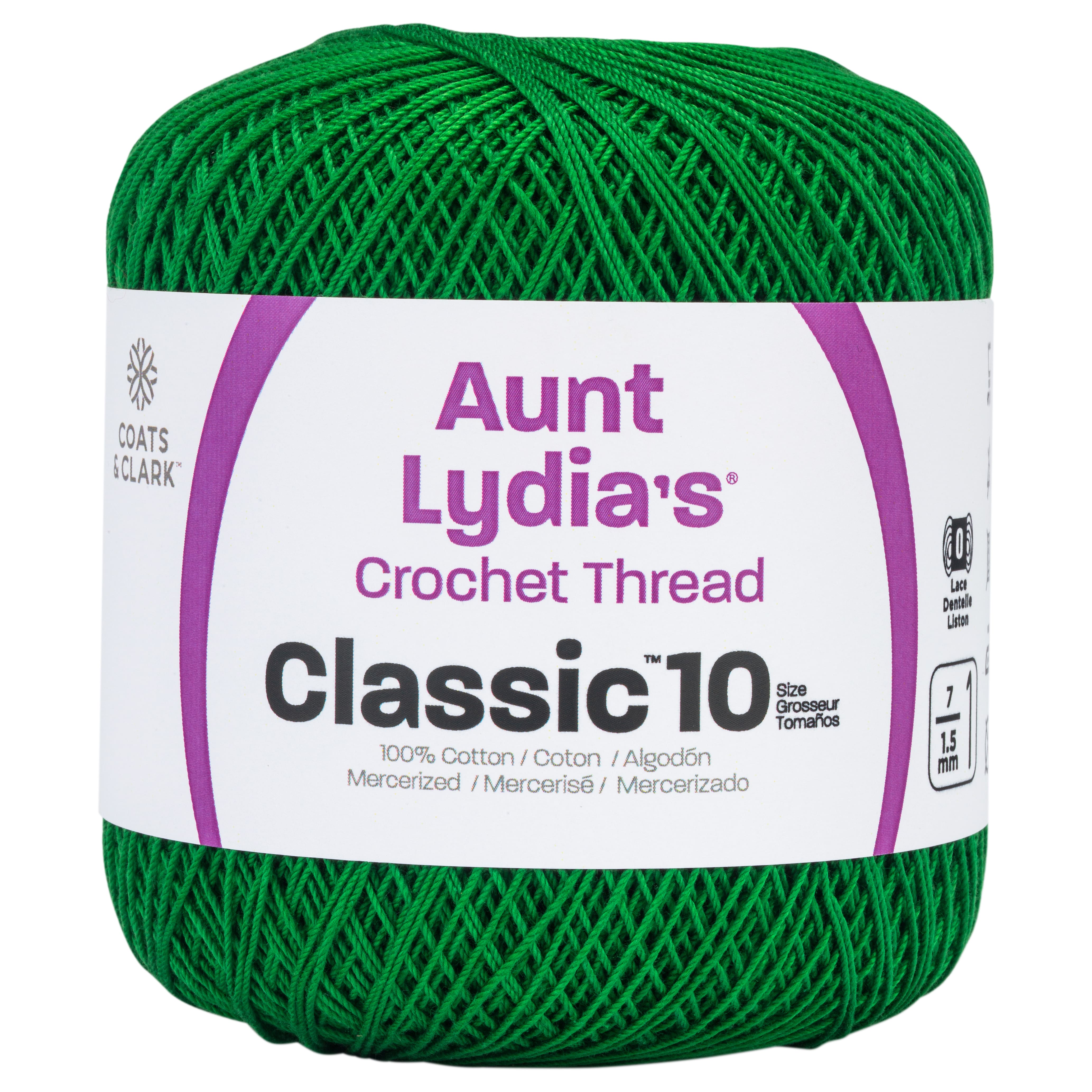 Aunt Lydia&#x27;s&#xAE; Size 10 Classic Cotton Crochet Thread