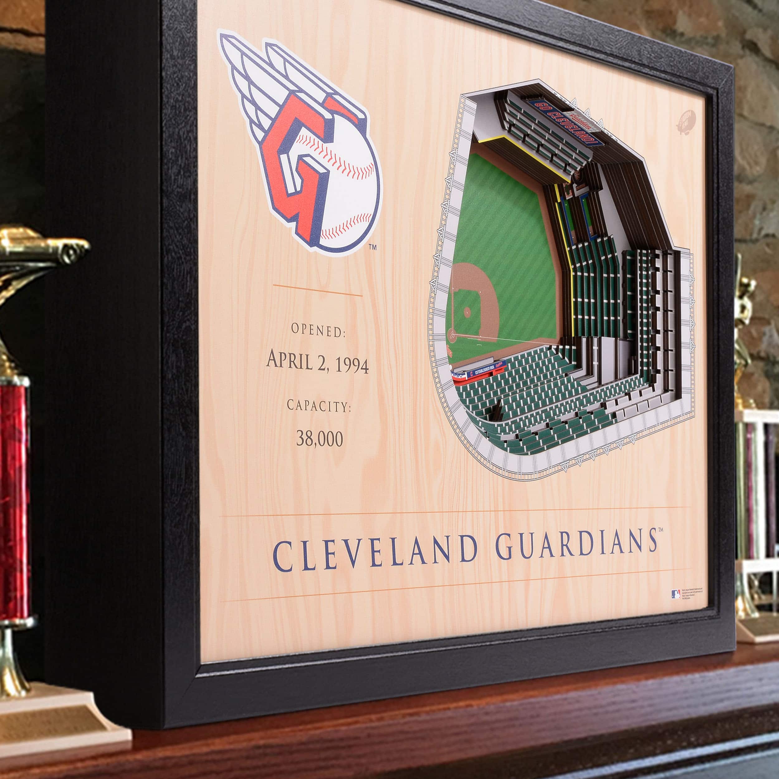 MLB 25-Layer StadiumView Wall Art