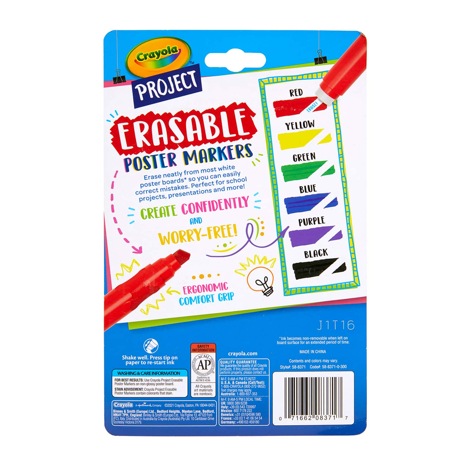 Crayola&#xAE; Project Erasable Poster Markers