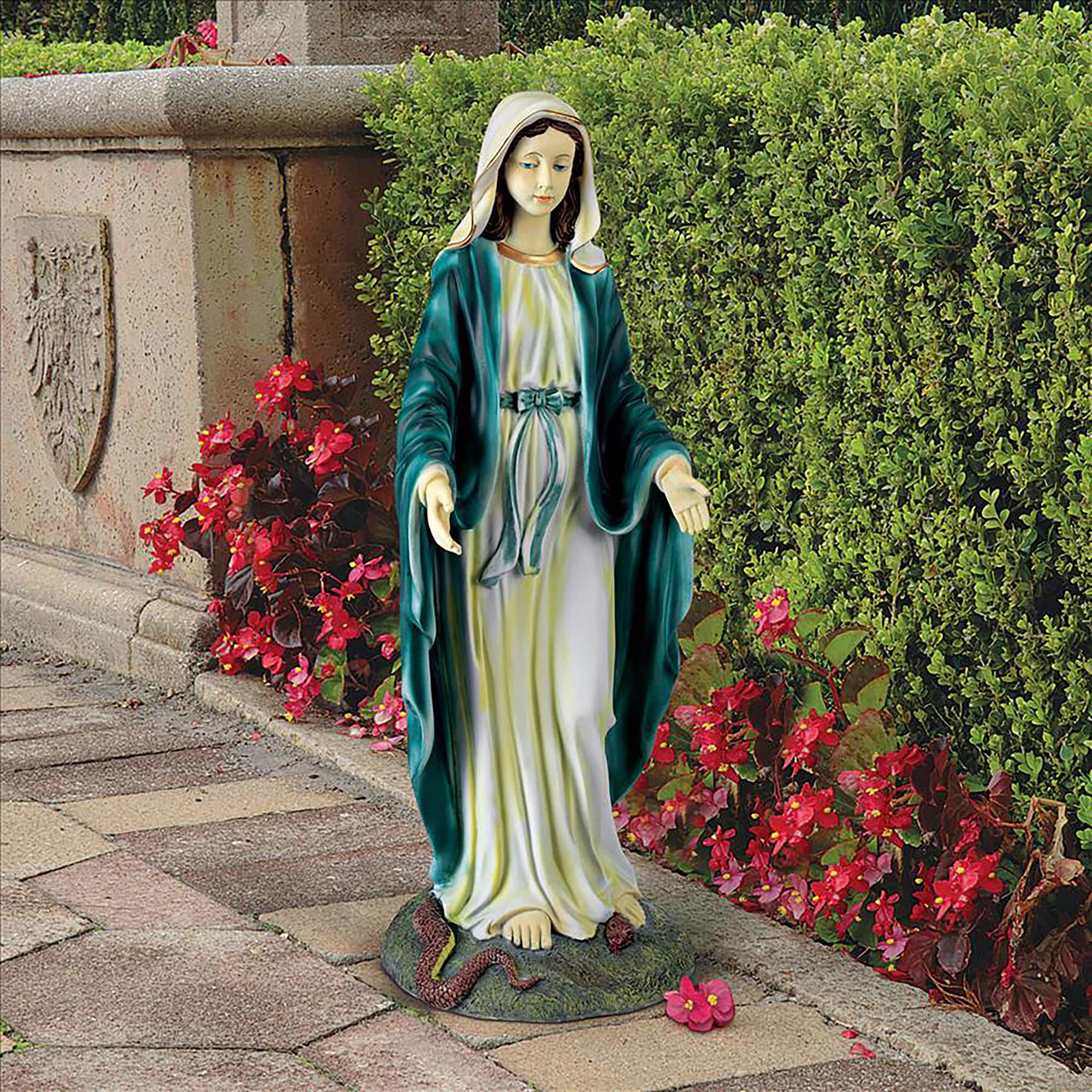 Design Toscano 2ft. Virgin Mary the Blessed Mother Garden Statue