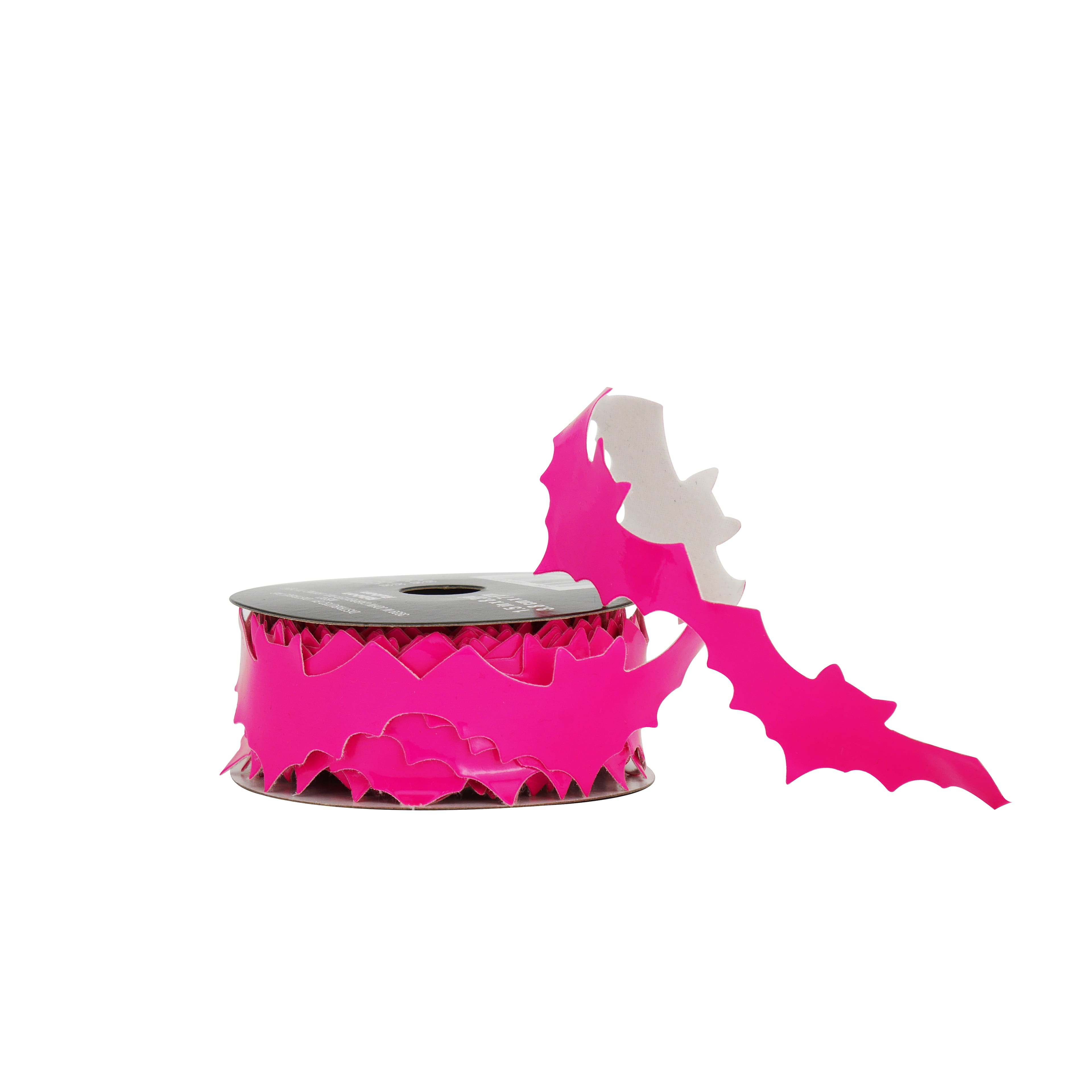 1.5" x 25ft. Hot Pink Bat Trim Ribbon by Celebrate It® Halloween