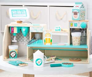 Melissa & Doug® Café Barista™ Coffee Shop Play Set