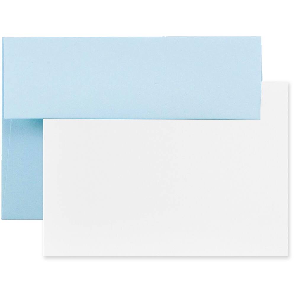 JAM Paper A6 Blank Greeting Cards & Envelopes Set, 100ct.