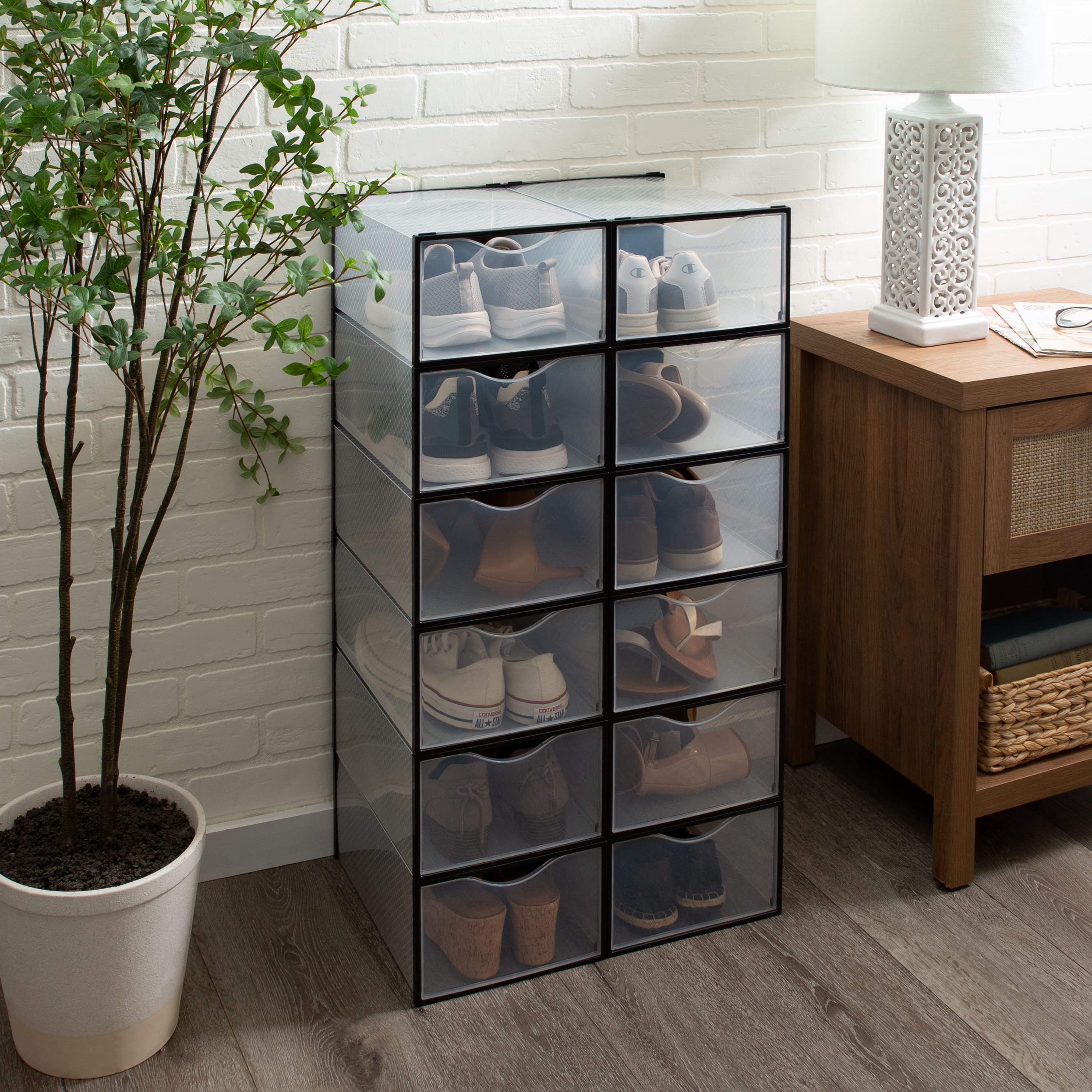 Simplify Stackable Shoe Boxes, 12ct.