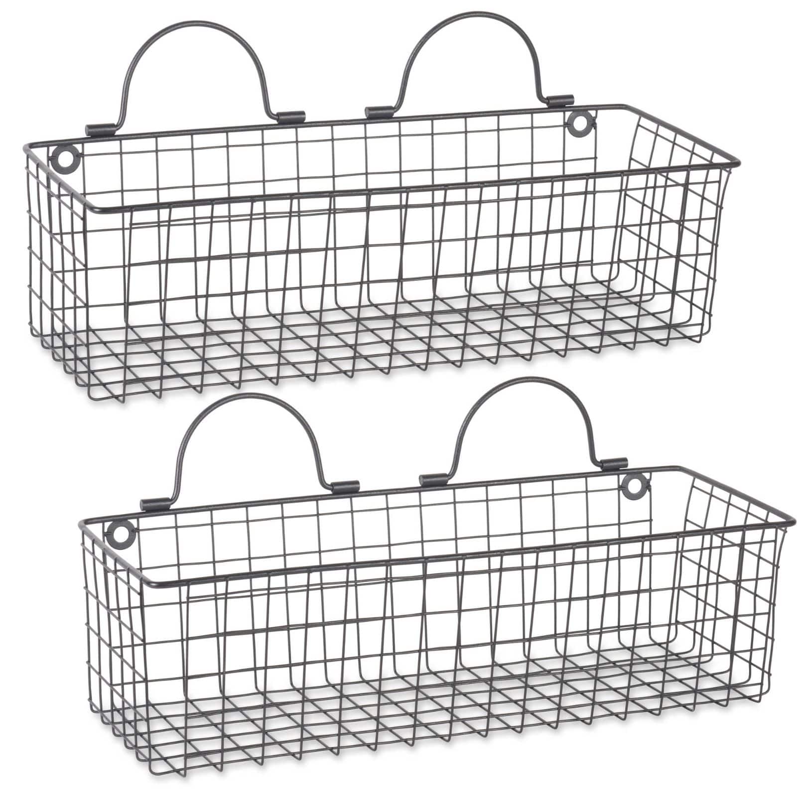 DII® Medium Wire Wall Baskets, 2ct.