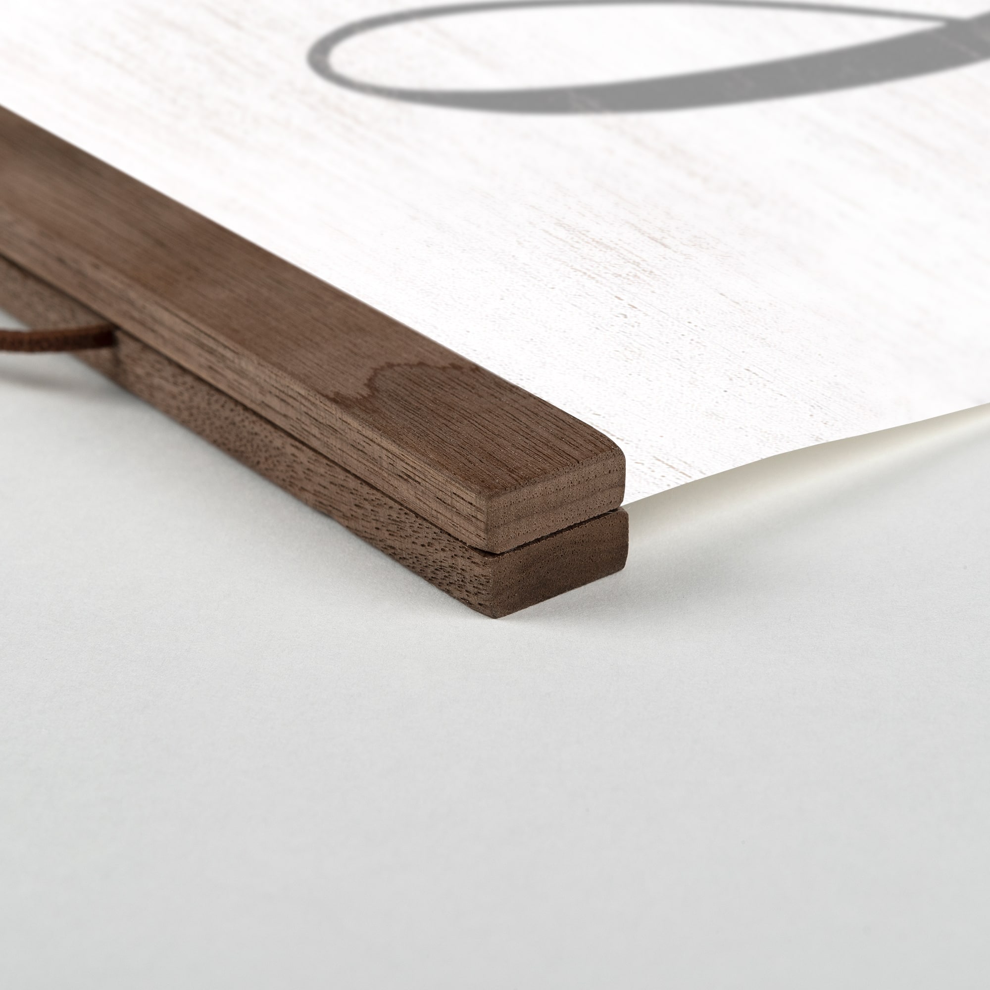 Life is Better with Love Teak Hanging Canvas