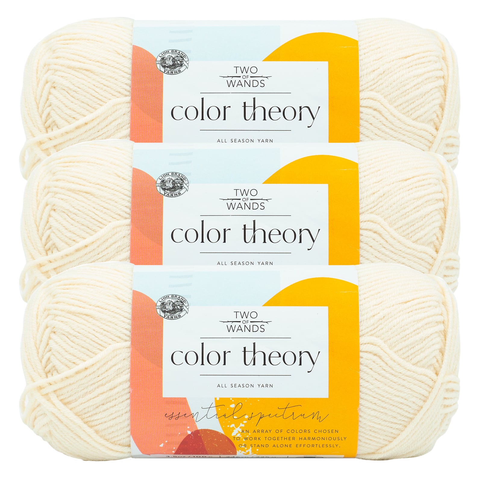 3 Pack: Lion Brand® Two of Wands Color Theory Yarn