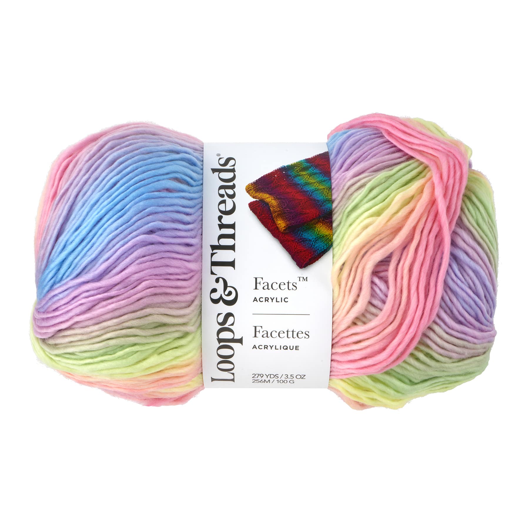 15 Pack: Facets&#x2122; Yarn by Loops &#x26; Threads&#xAE;