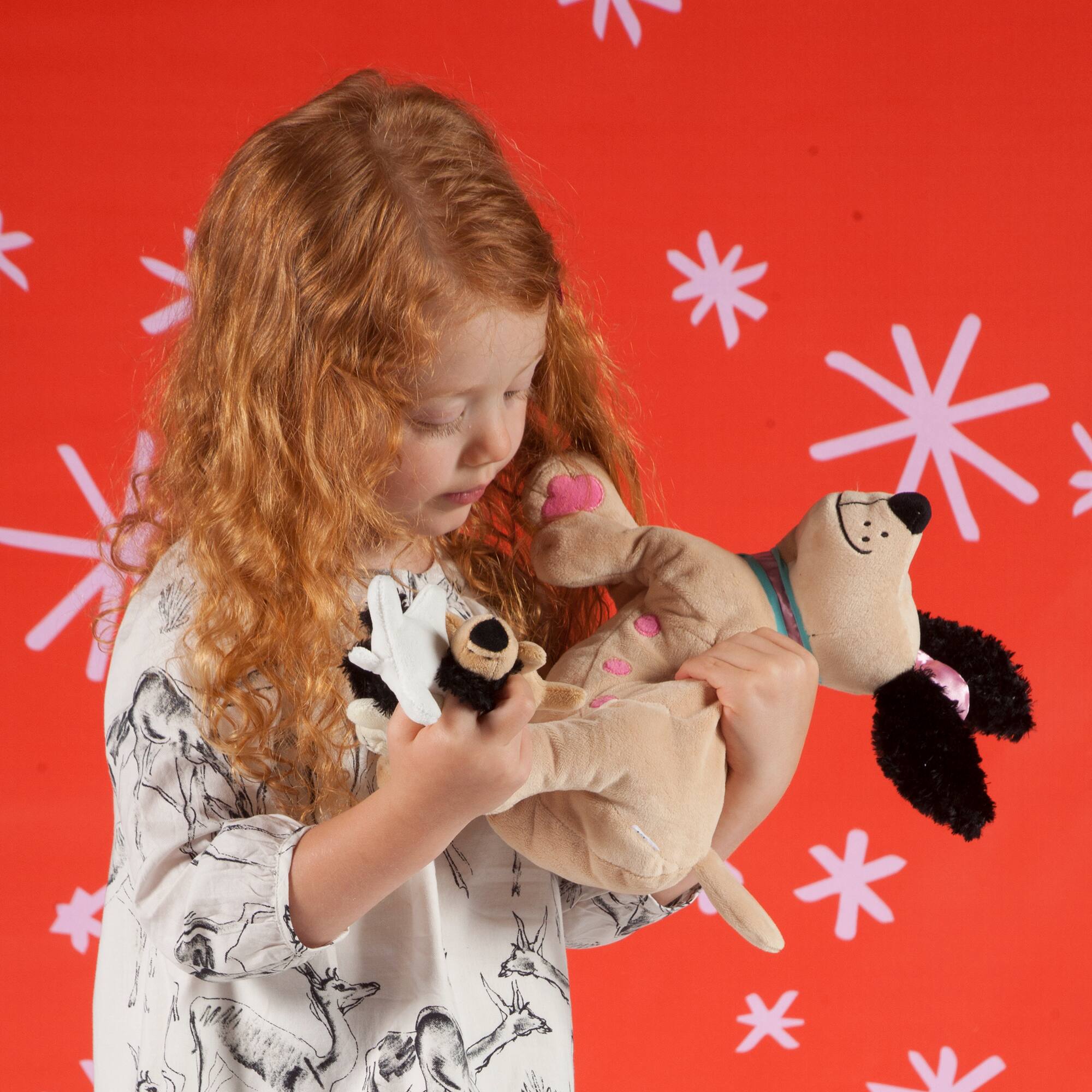 Manhattan Toy® Nursing Pets Nursing Nana Dog Plush Toy