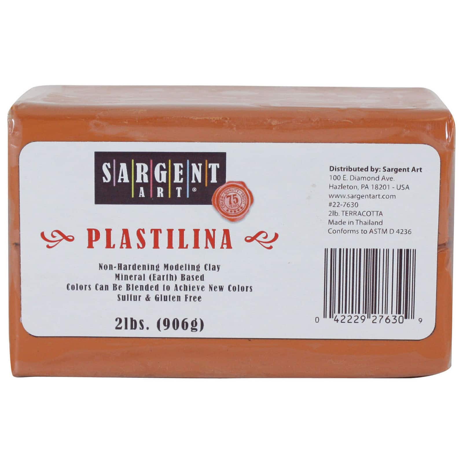 Sargent Art® 2lb. Plastilina Non-Hardening Modeling Clay, 3ct.