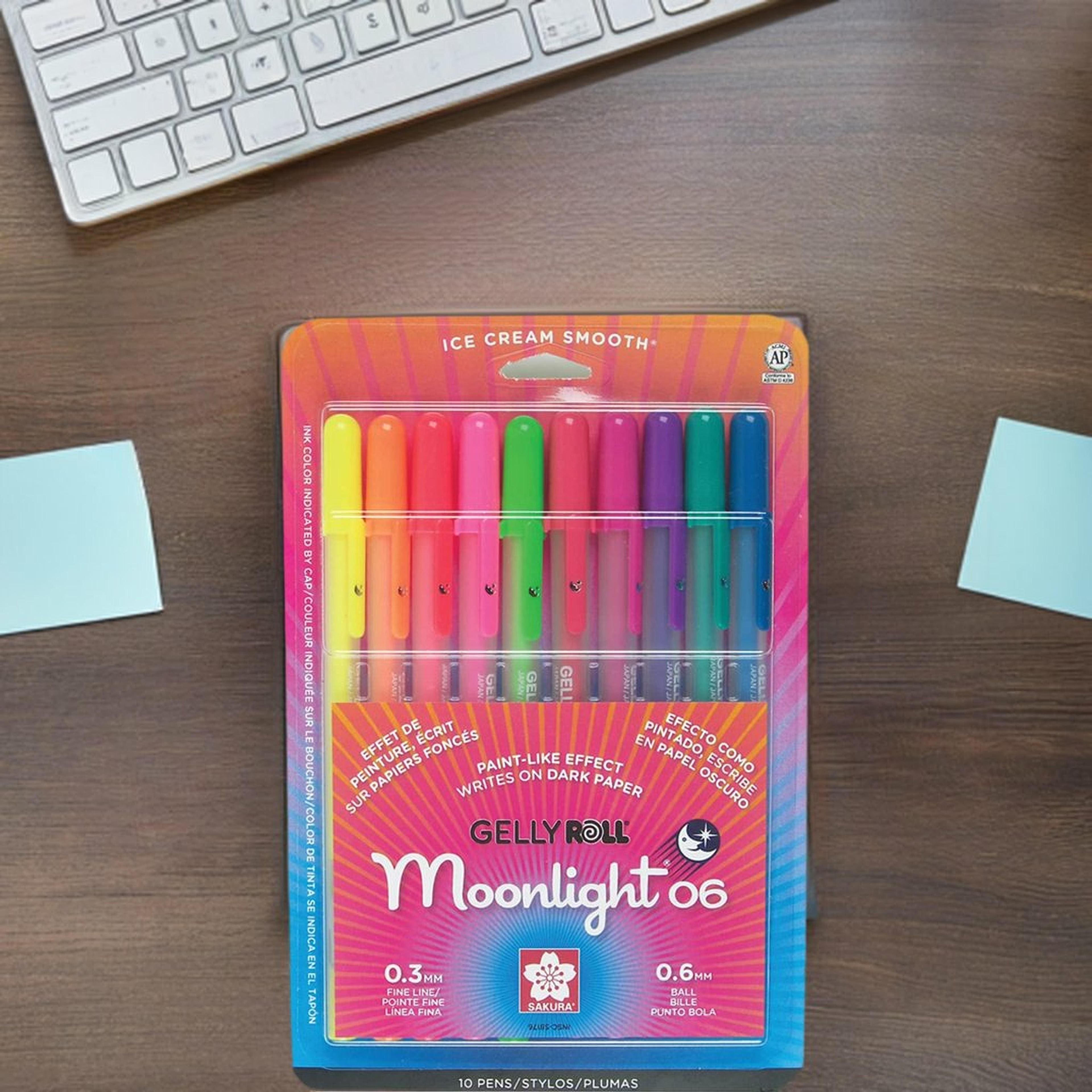 Gelly Roll&#xAE; Moonlight&#xAE; 06 Fine Point Gel Pen 10 Color Set