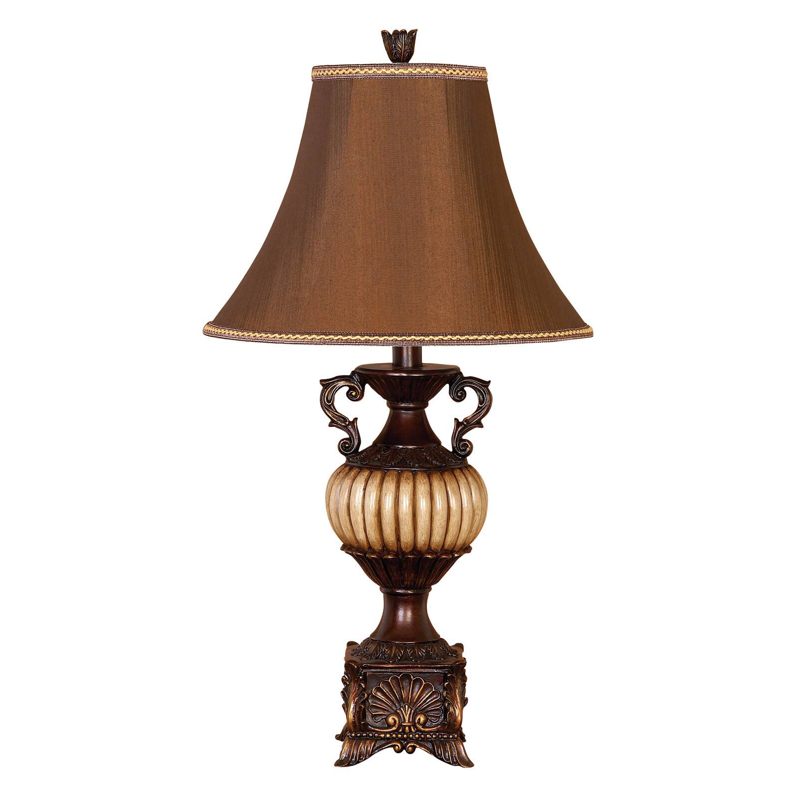 30" Brown Traditional Table Lamp, 2ct.