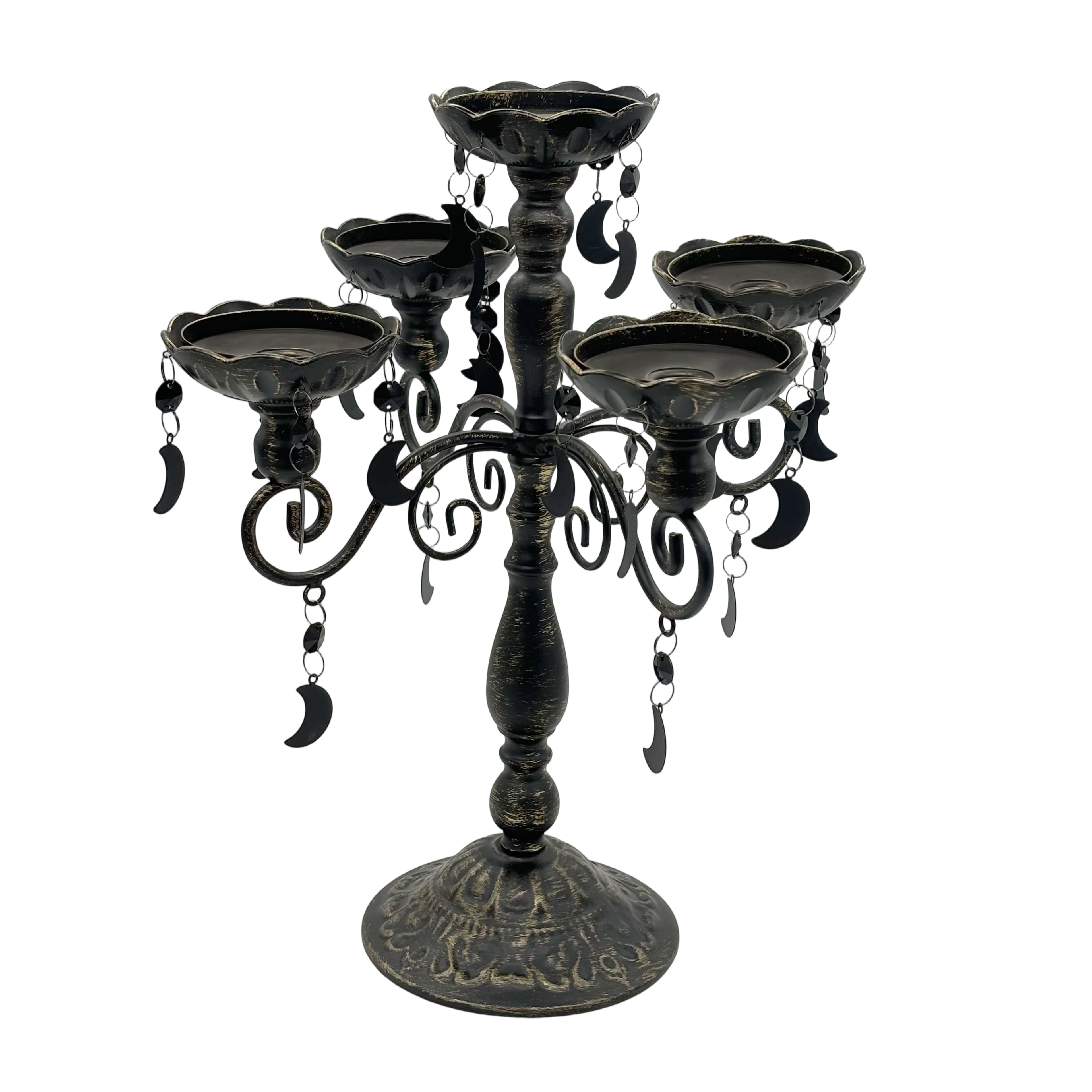15.5&#x22; Black Moon Candelabra by Ashland&#xAE;