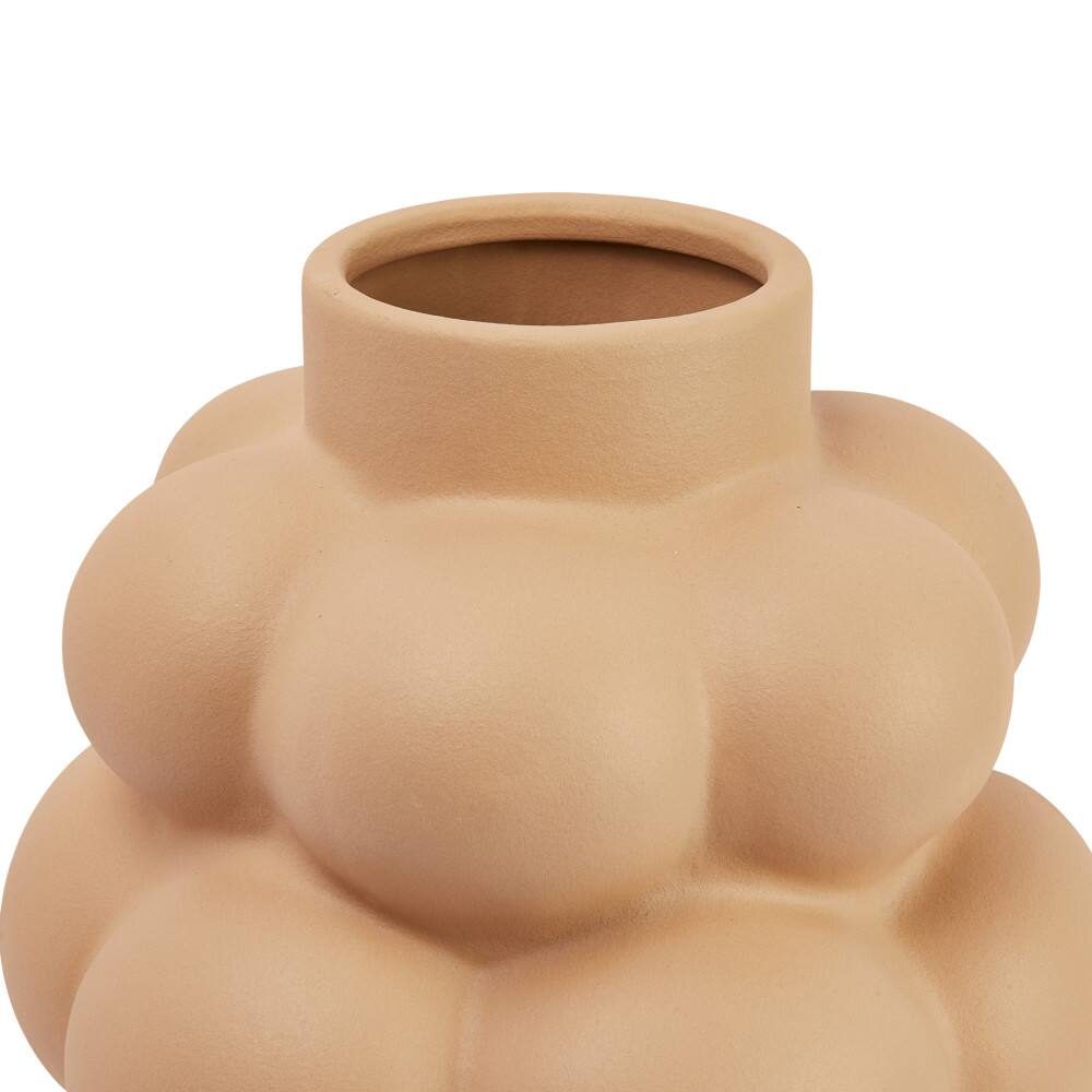 Hello Honey&#xAE; Bloomingville 14.5&#x22; Sand Finish Stoneware Formed Bubble Vase