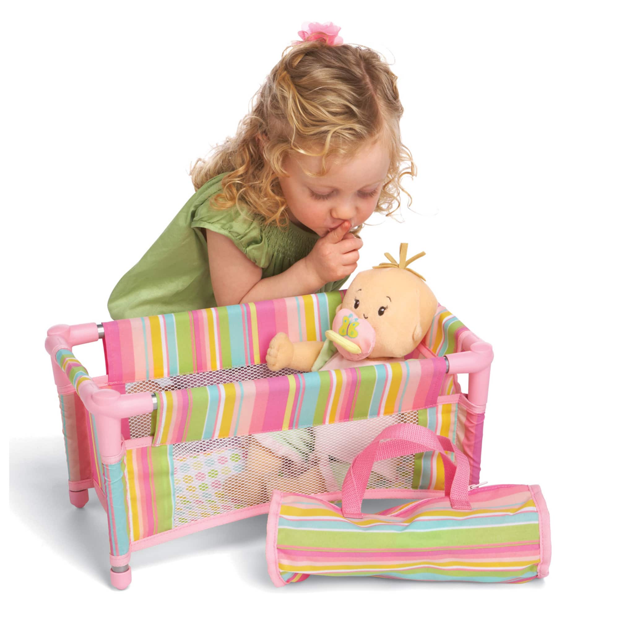 Manhattan Toy&#xAE; Baby Stella Take Along Travel Crib