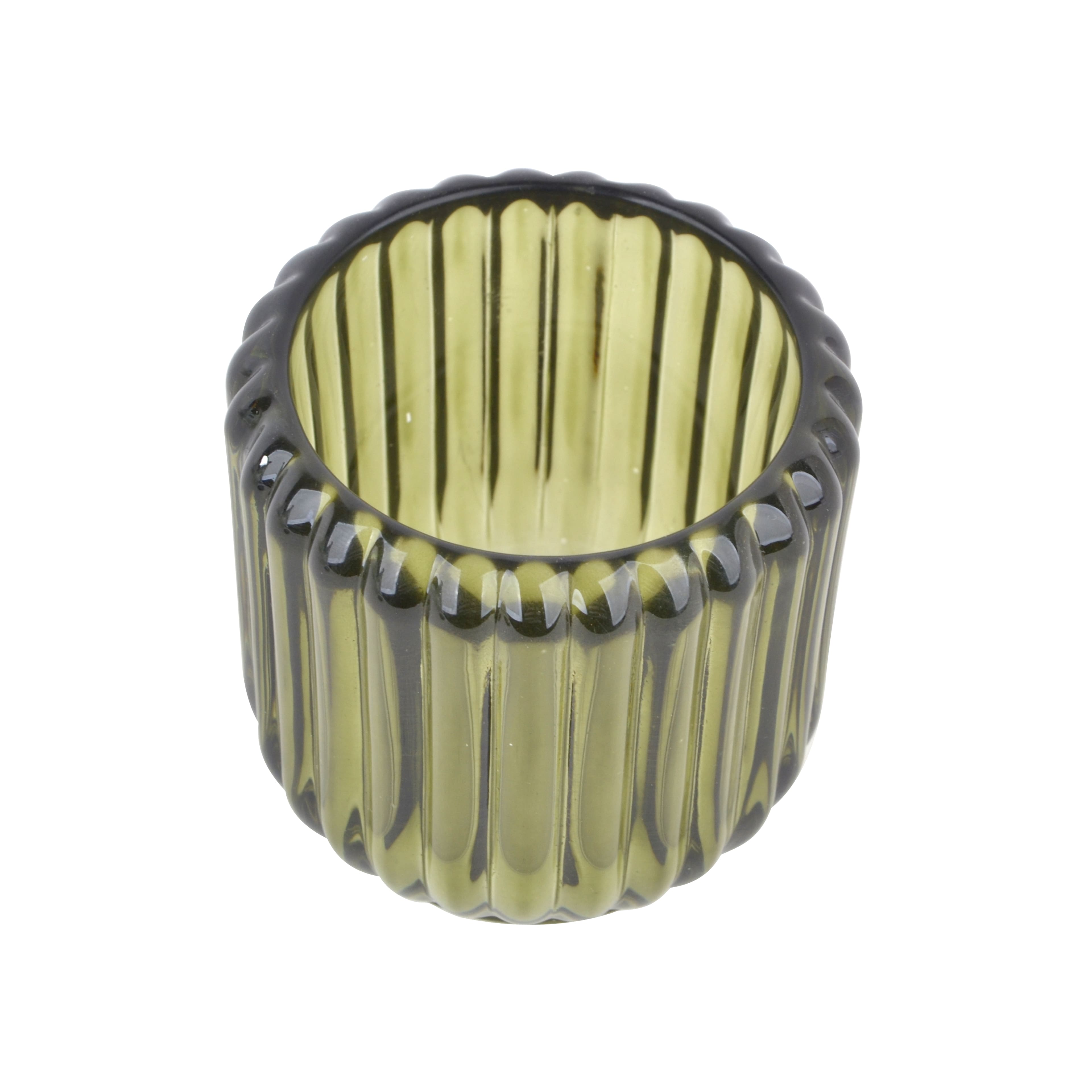Assorted 3&#x22; Glass Tealight Candle Holder by Ashland&#xAE;, 1pc.