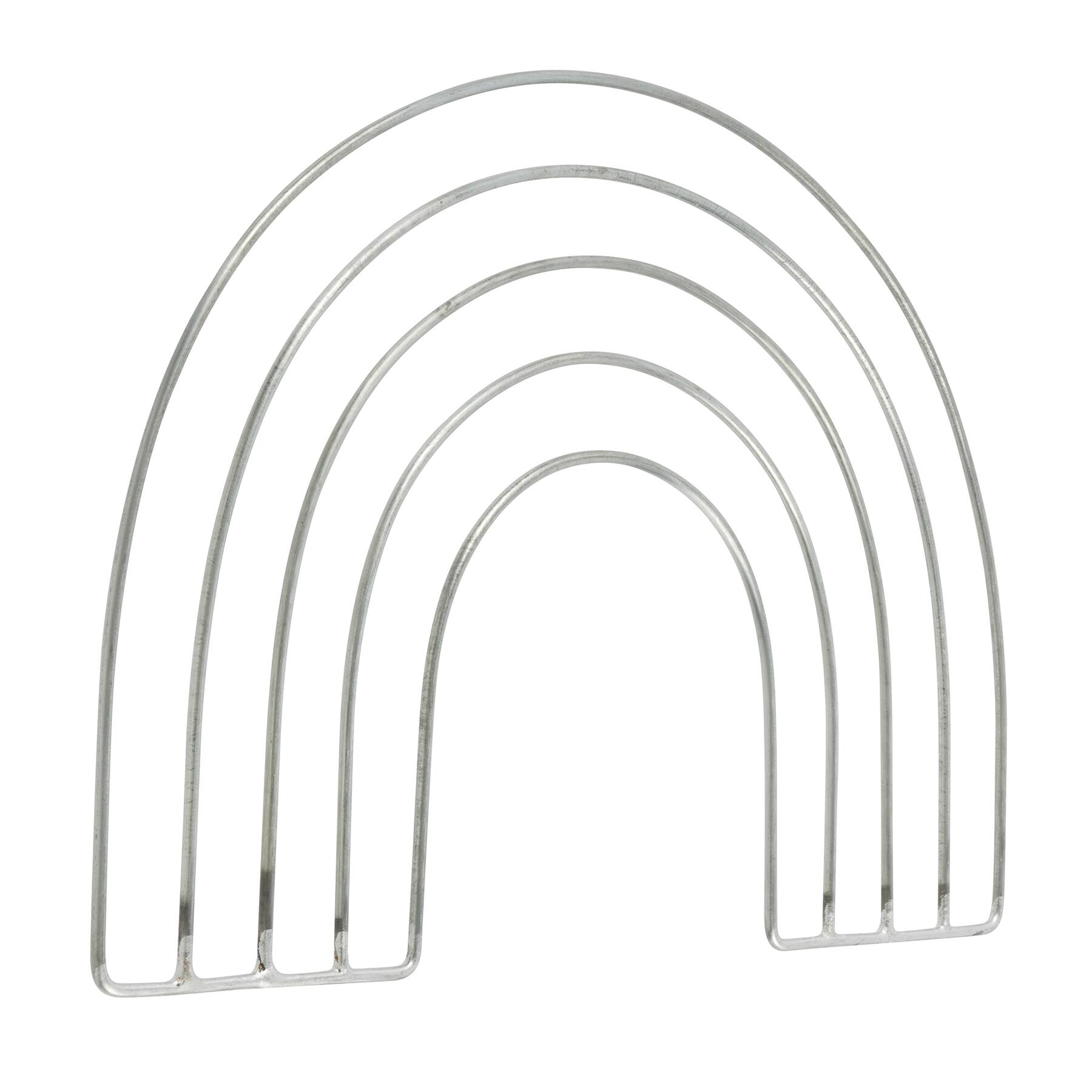 11.5&#x22; Iron Rainbow Macram&#xE9; Frame by Loops &#x26; Threads&#xAE;