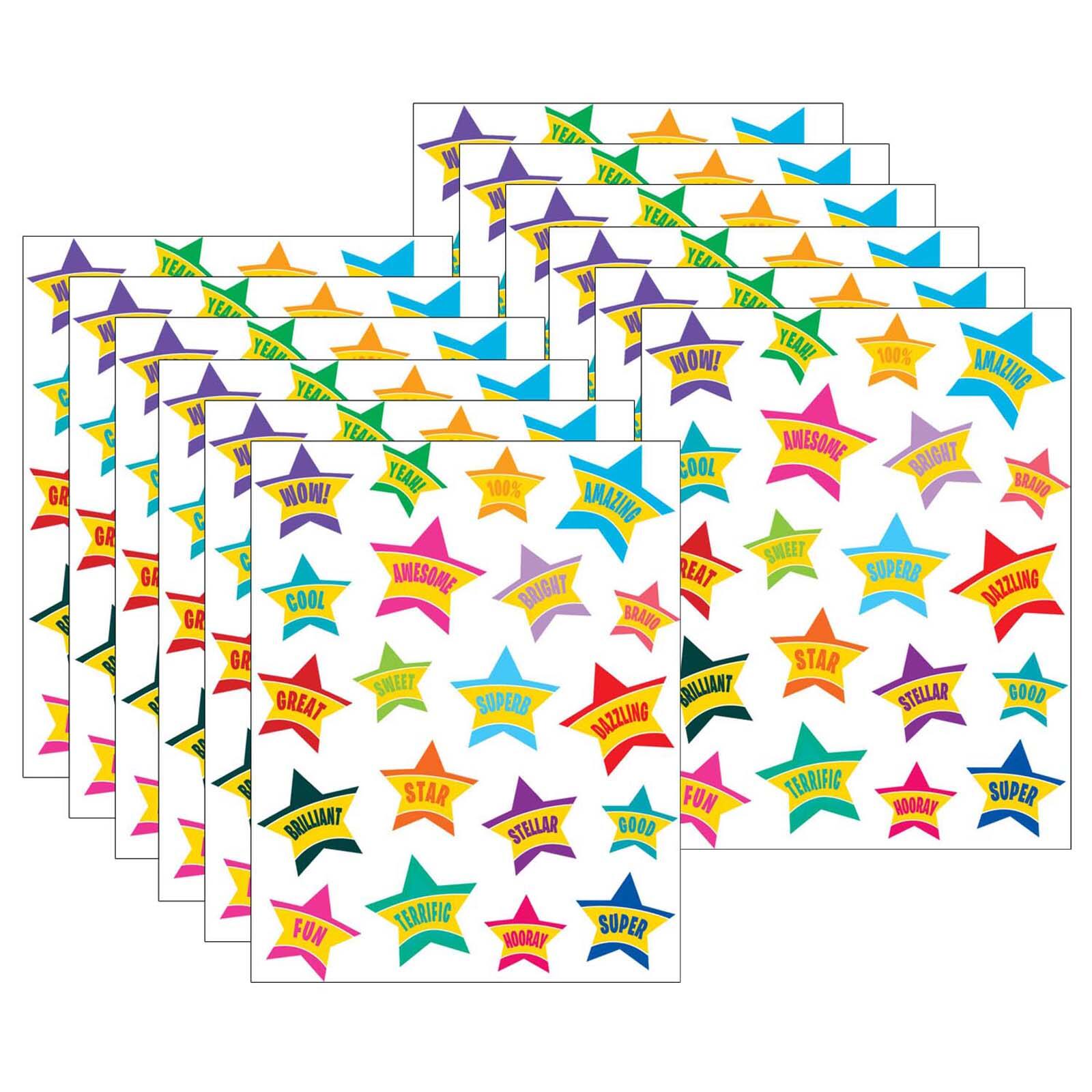Teacher Created Resources Star Rewards Stickers, 12 Packs of 120 Michaels