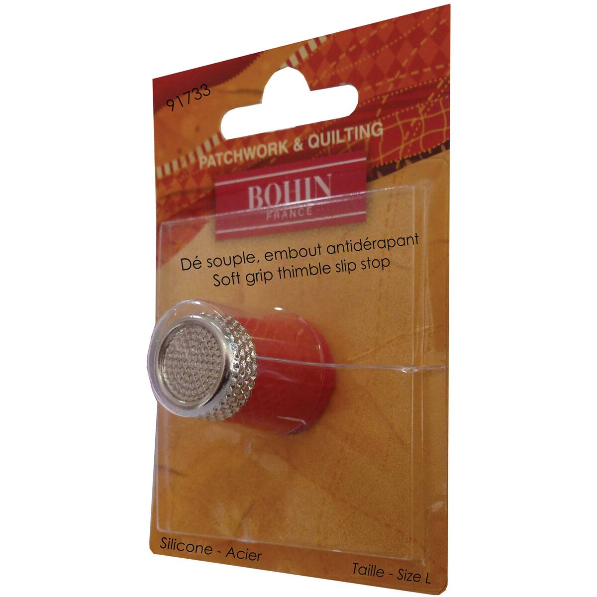 Bohin Silicone Thimble with Steel Top Michaels