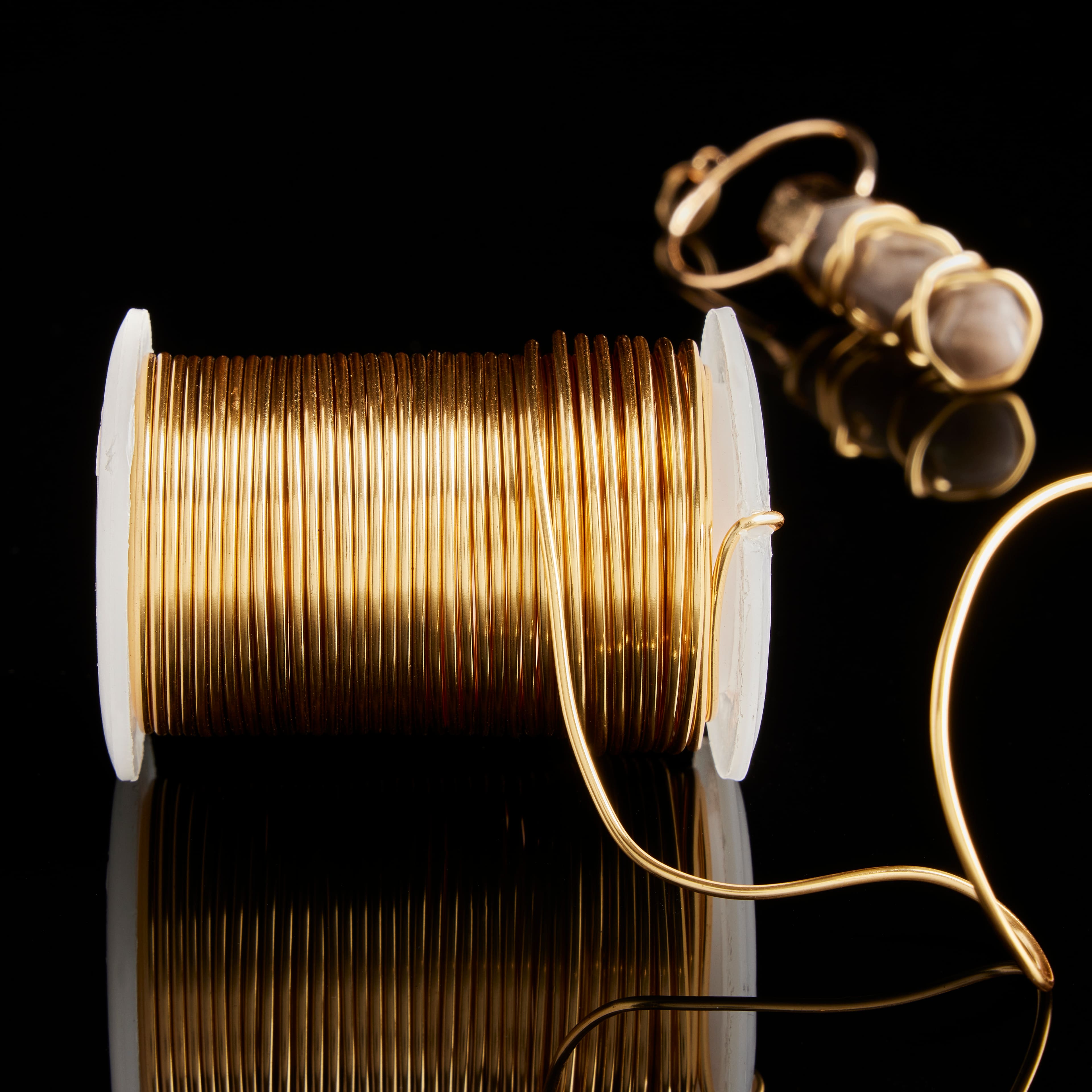 16 Gauge Gold Wire by Bead Landing&#x2122;