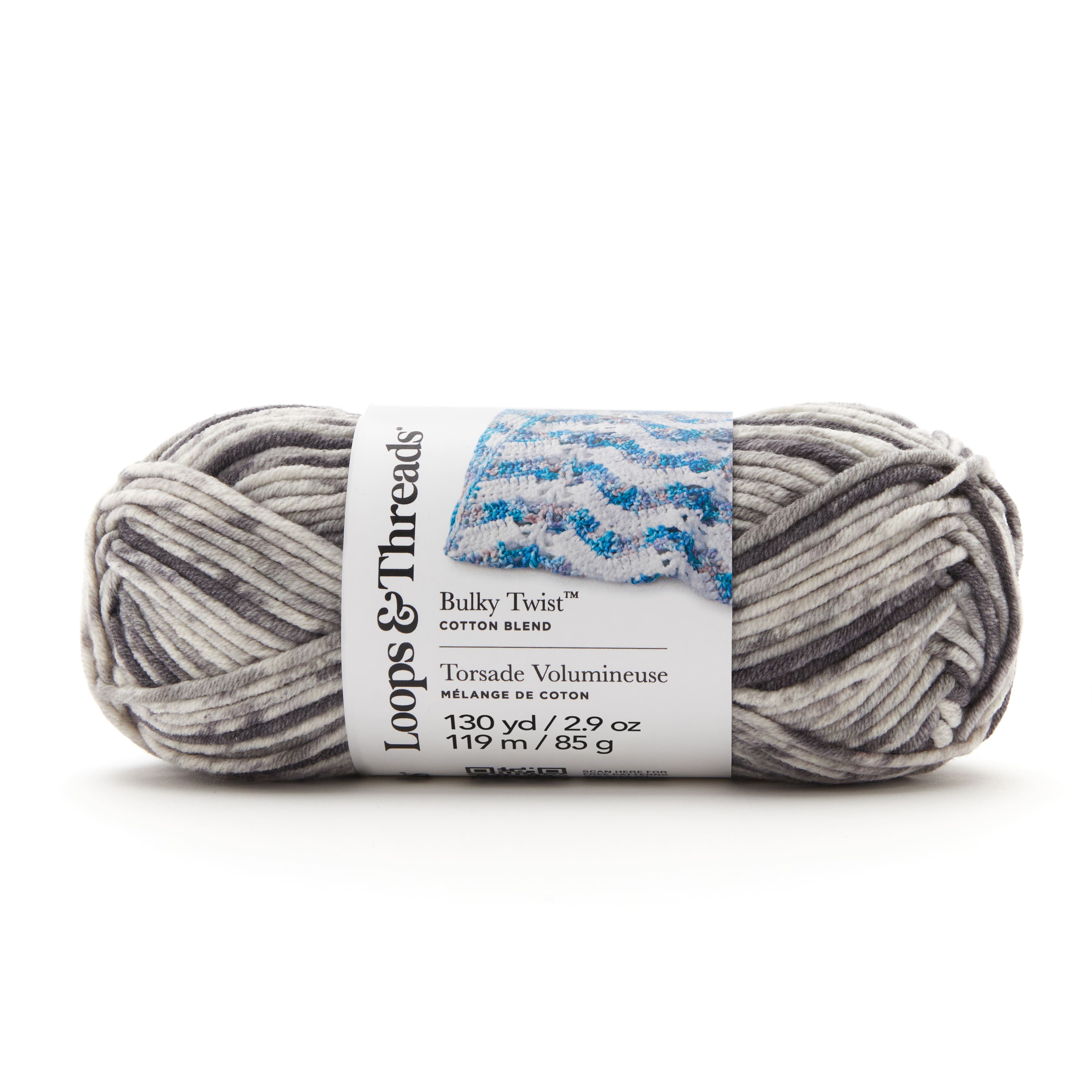 15 Pack: Bulky Twist™ Multi Yarn by Loops & Threads®