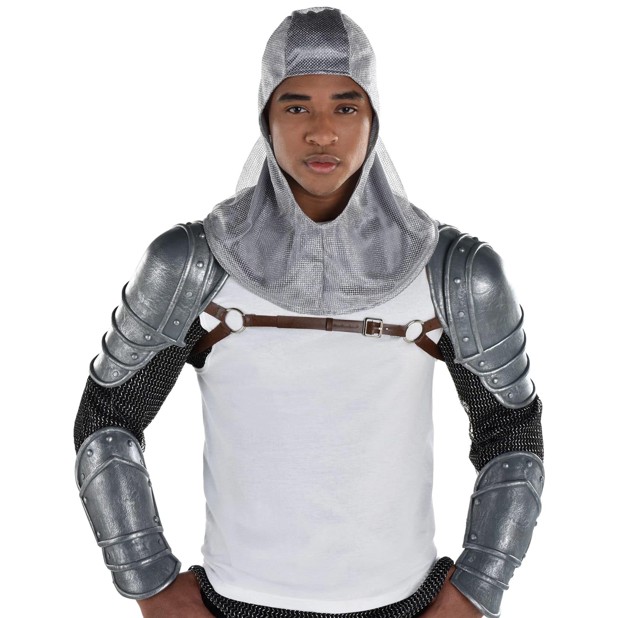 Warrior Bracers &#x26; Shoulder Armor Adult Costume Kit