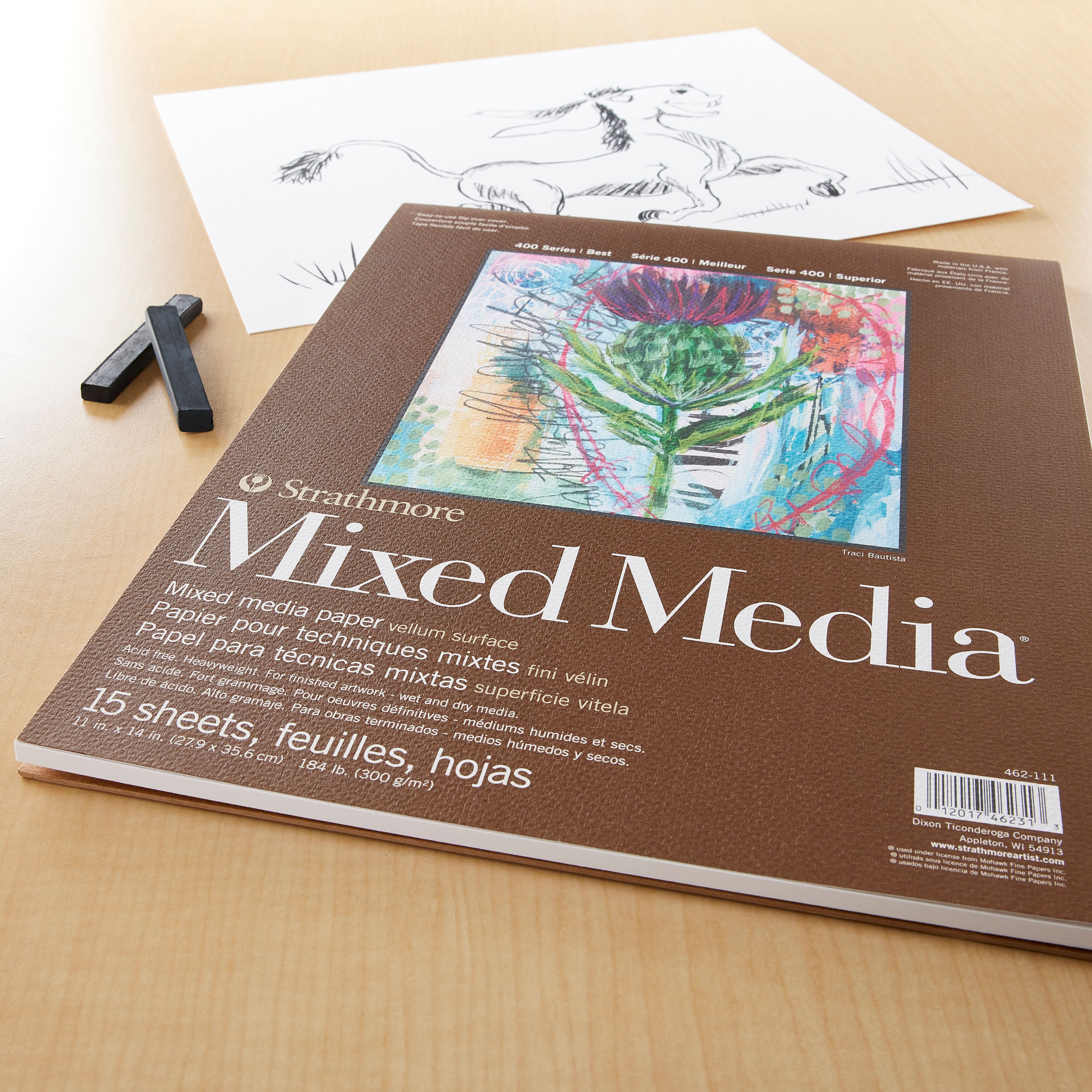 12 Pack: Strathmore® 400 Series Mixed Media Paper Pad