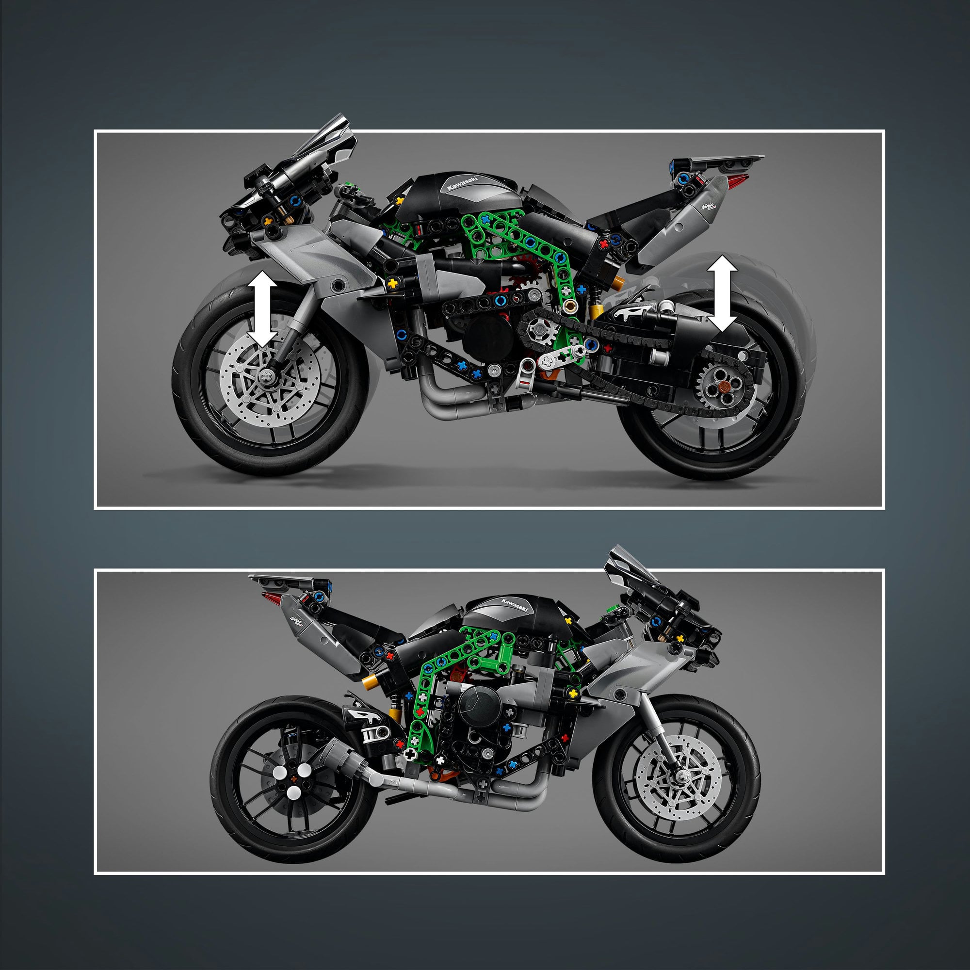 LEGO® Technic™ Kawasaki Ninja H2R Motorcycle Set 42170