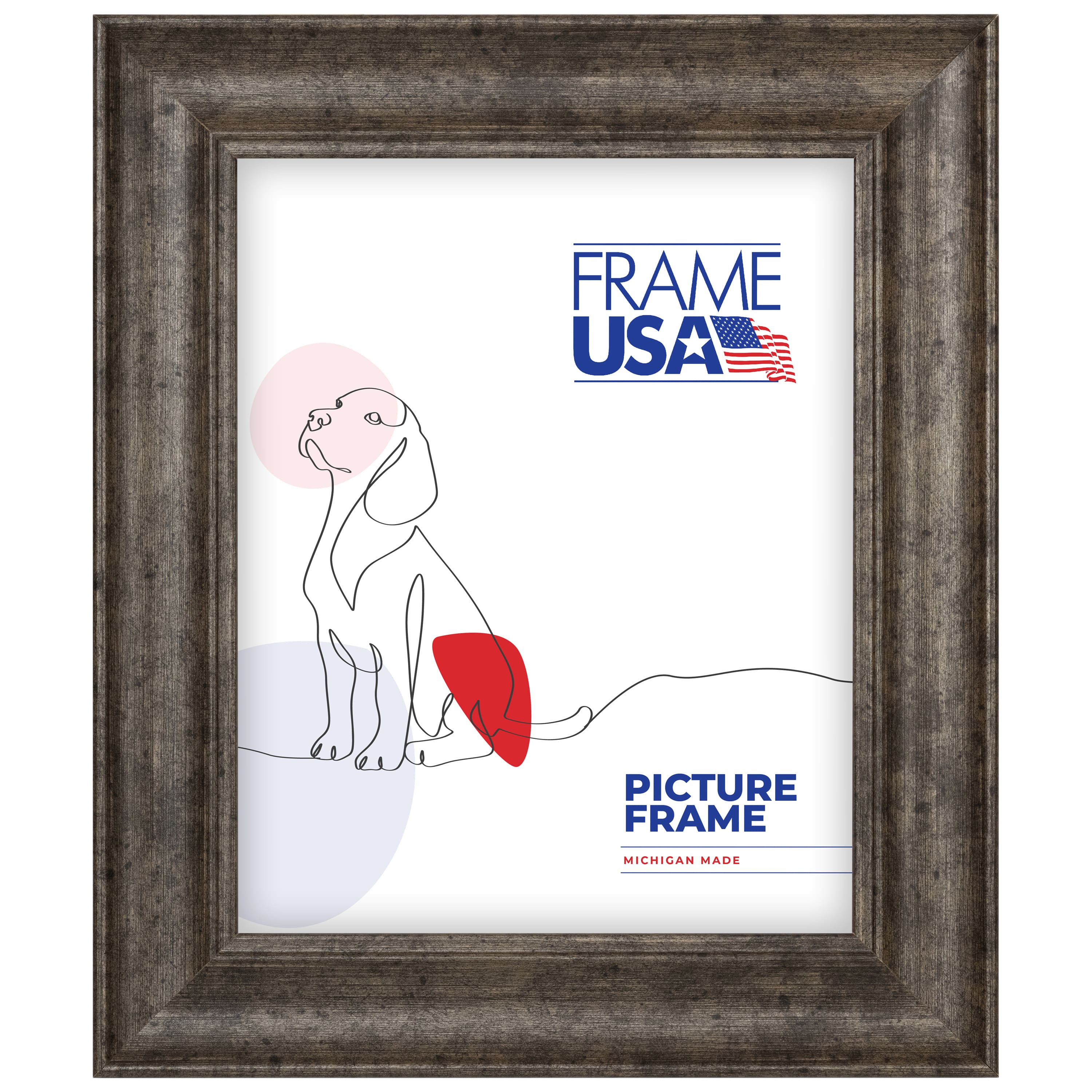 Frame USA Bistro Silver Single Image Picture Frame