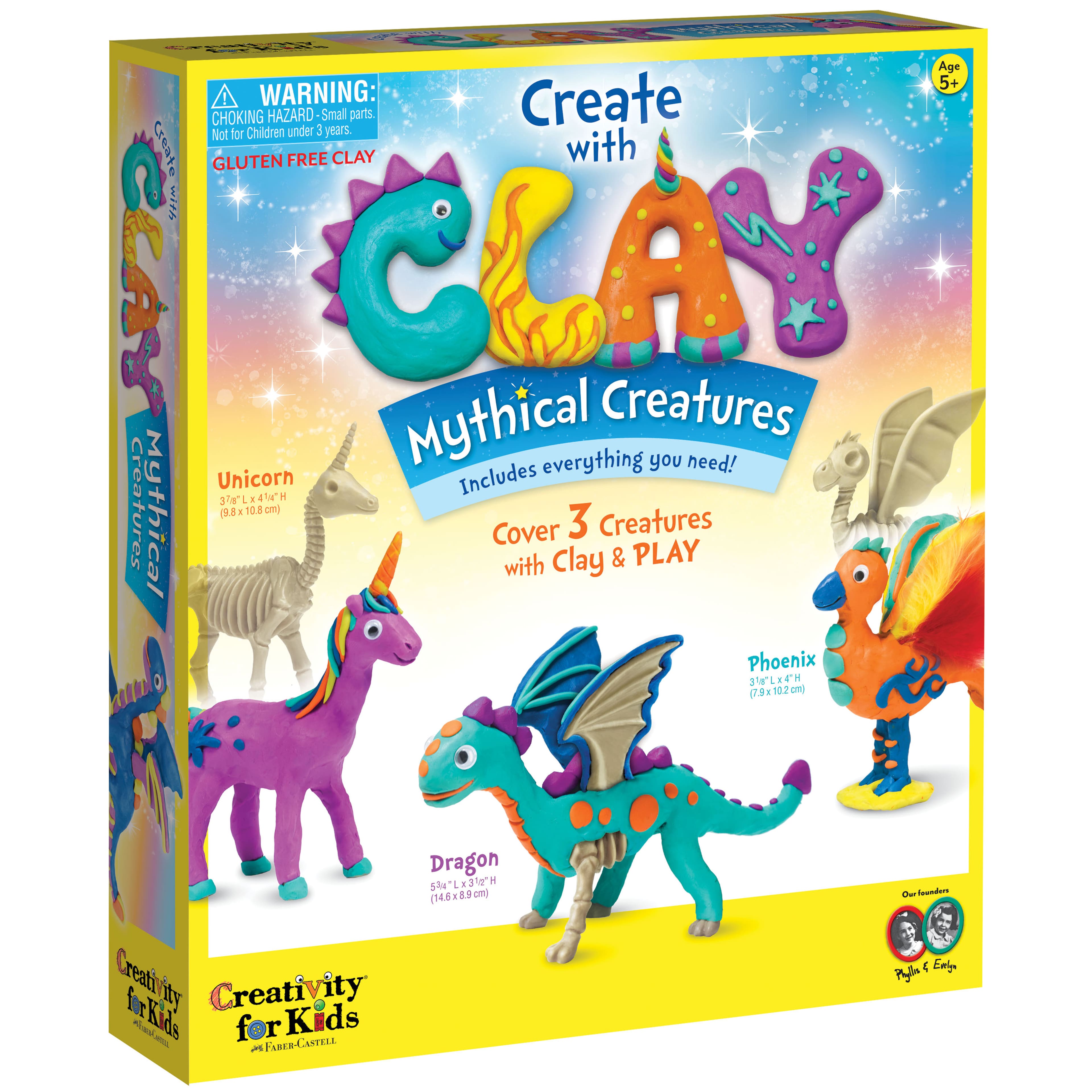 Creativity for Kids&#xAE; Create with Clay Mythical Creatures