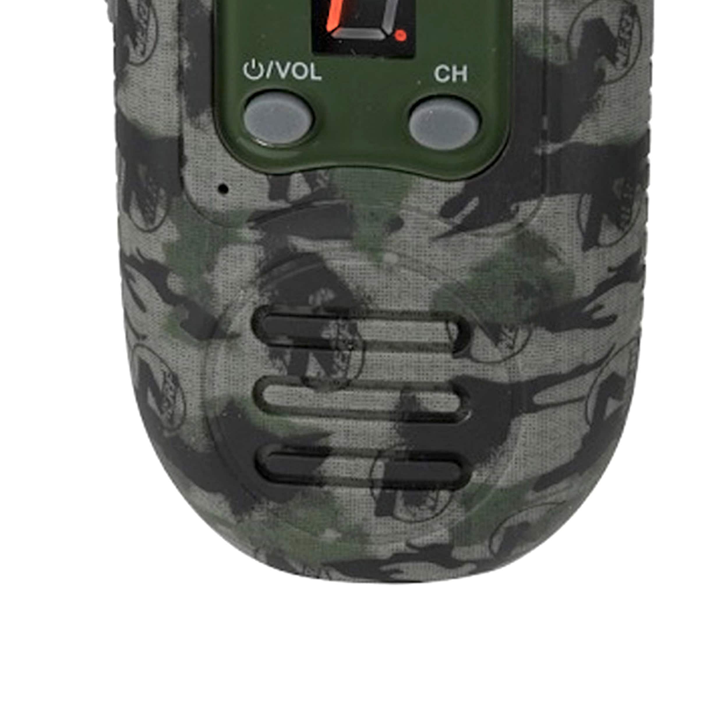 Nerf Camo Green 1 Mile 3 Channel Walkie Talkies, 2ct.