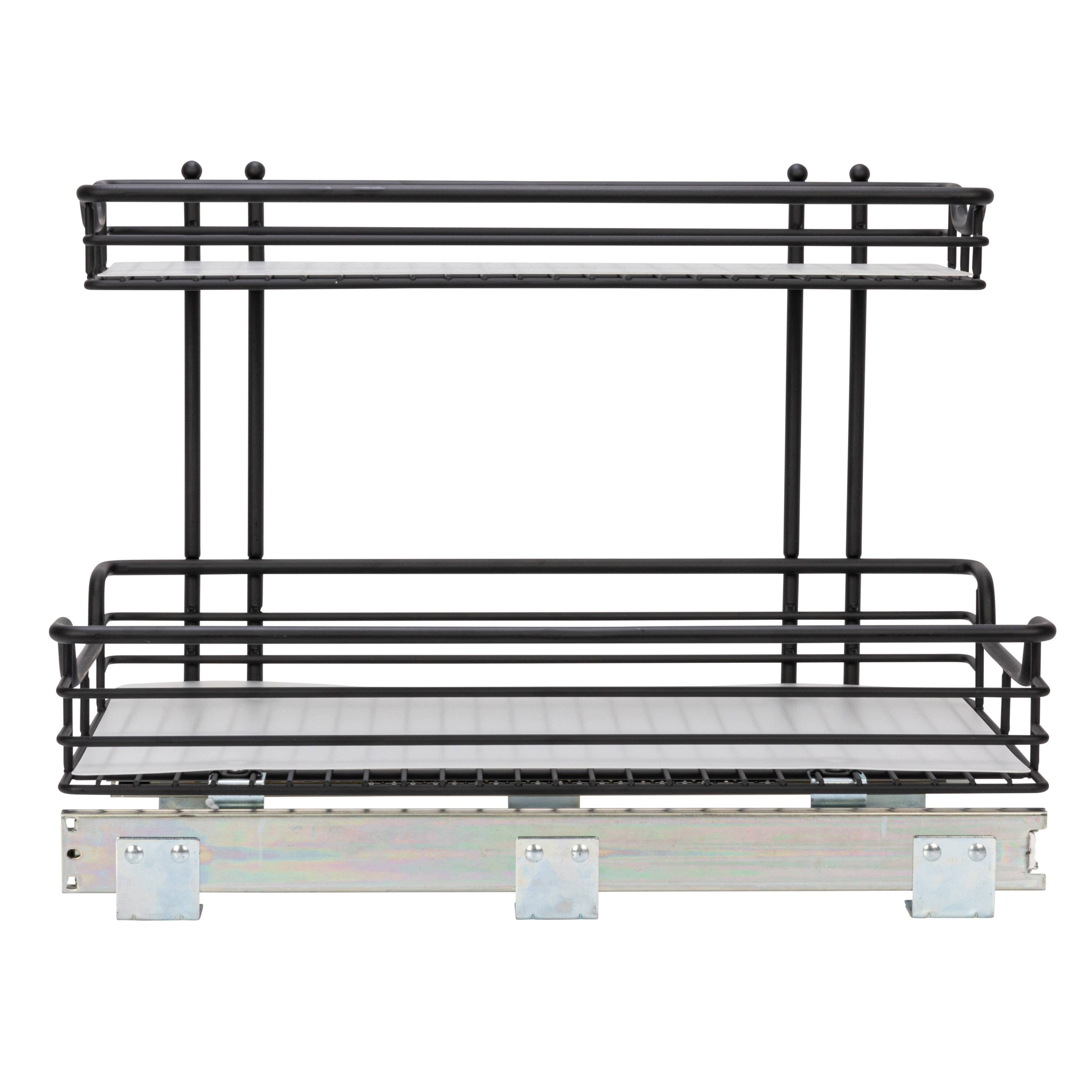 Household Essentials Glidez 2-Tier Cabinet Organizer