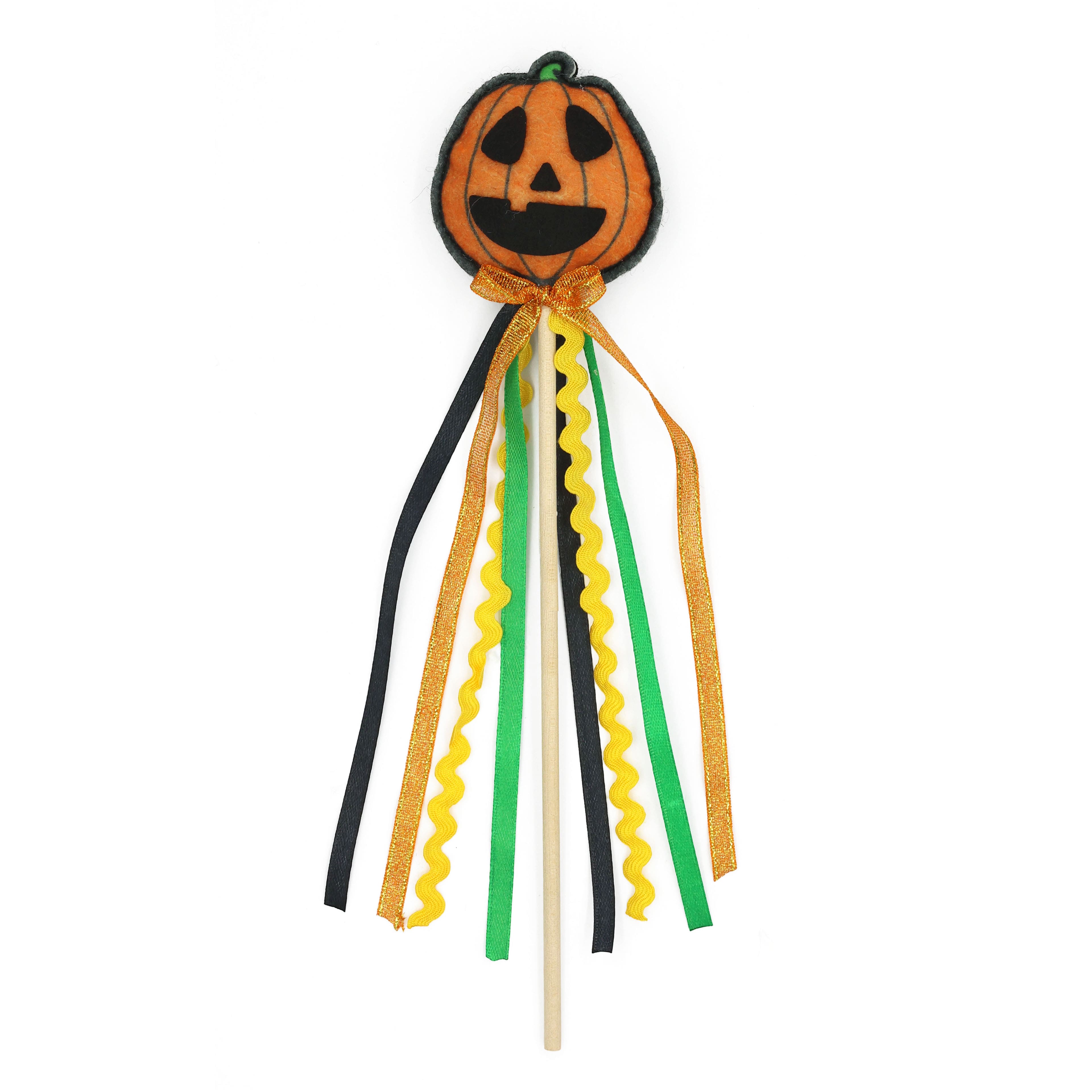 7&#x22; Jack-o&#x27;-Lantern Wand by Creatology&#x2122;