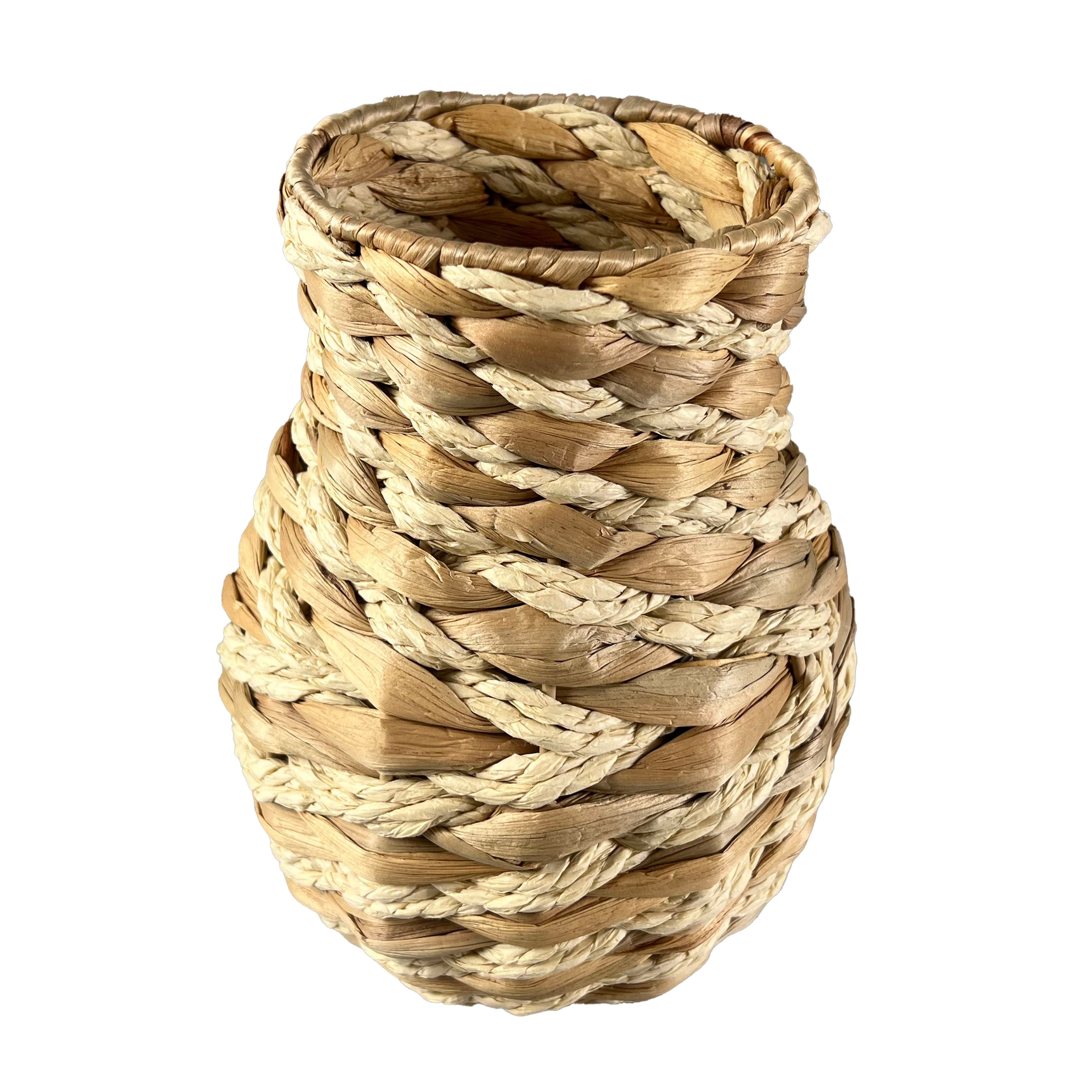 8.25&#x22; Woven Hyacinth Vase by Ashland&#xAE;