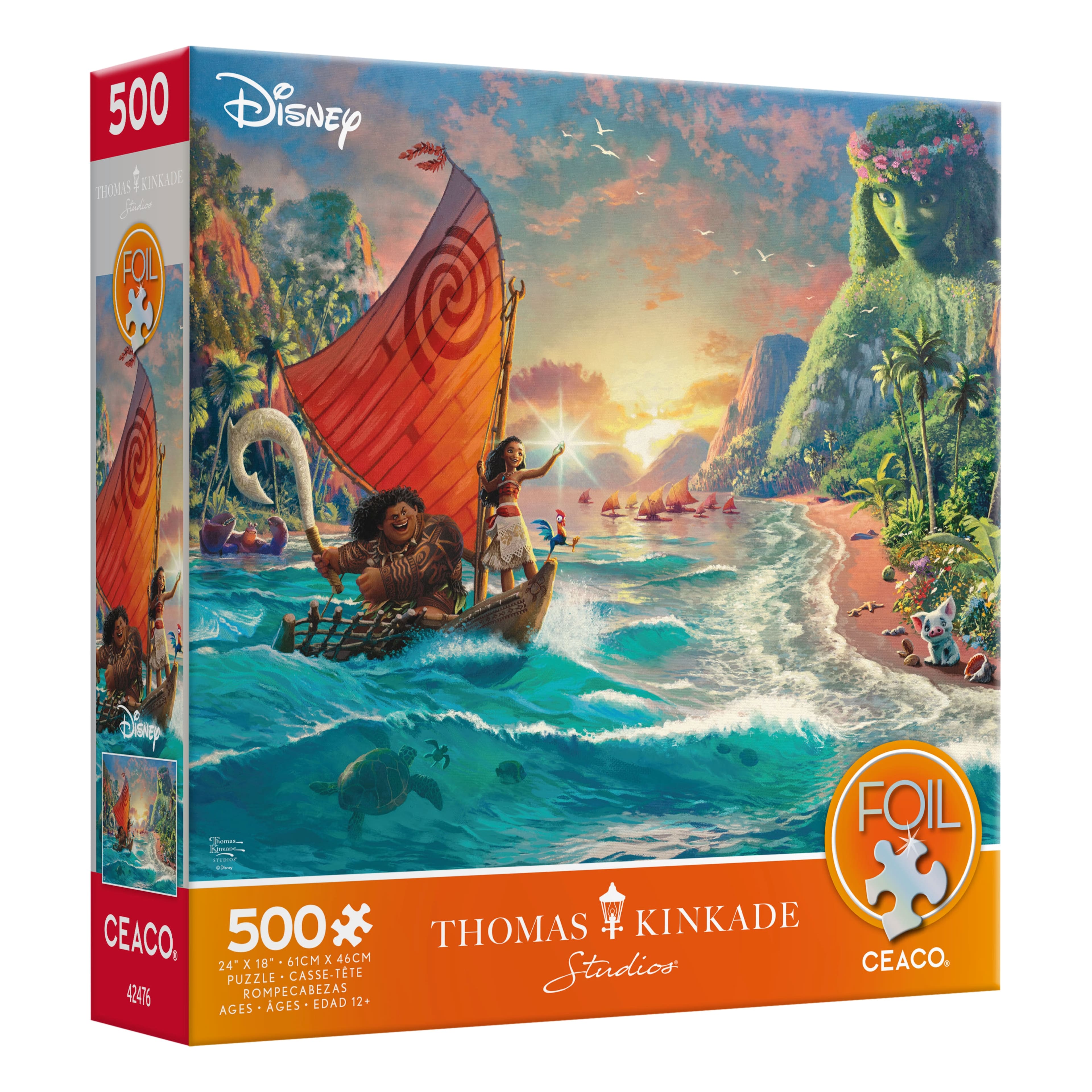 Assorted Foil 500 Piece Puzzle