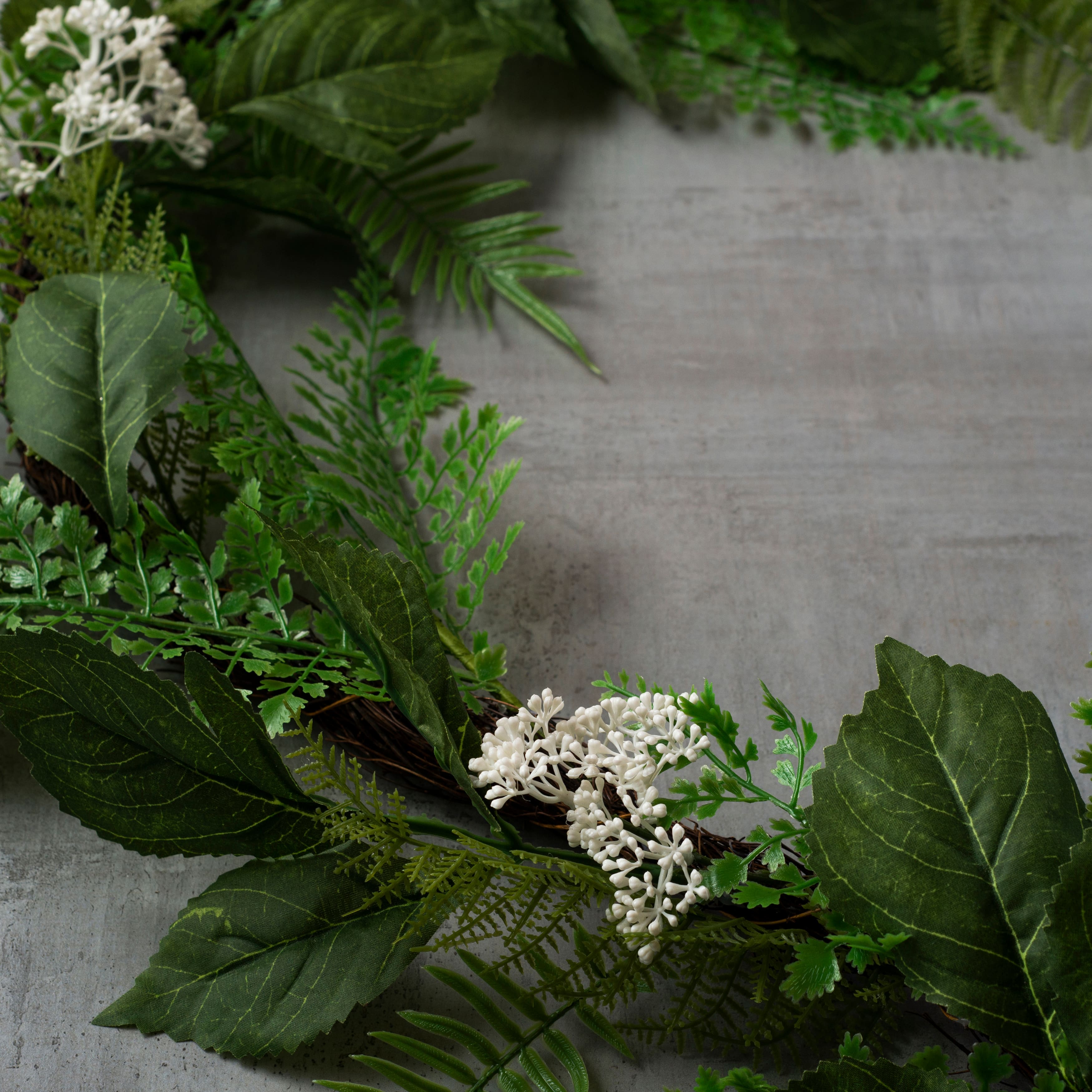 6 Pack: 6ft. Mixed Lemon &#x26; Fern Leaf Garland by Ashland&#xAE;