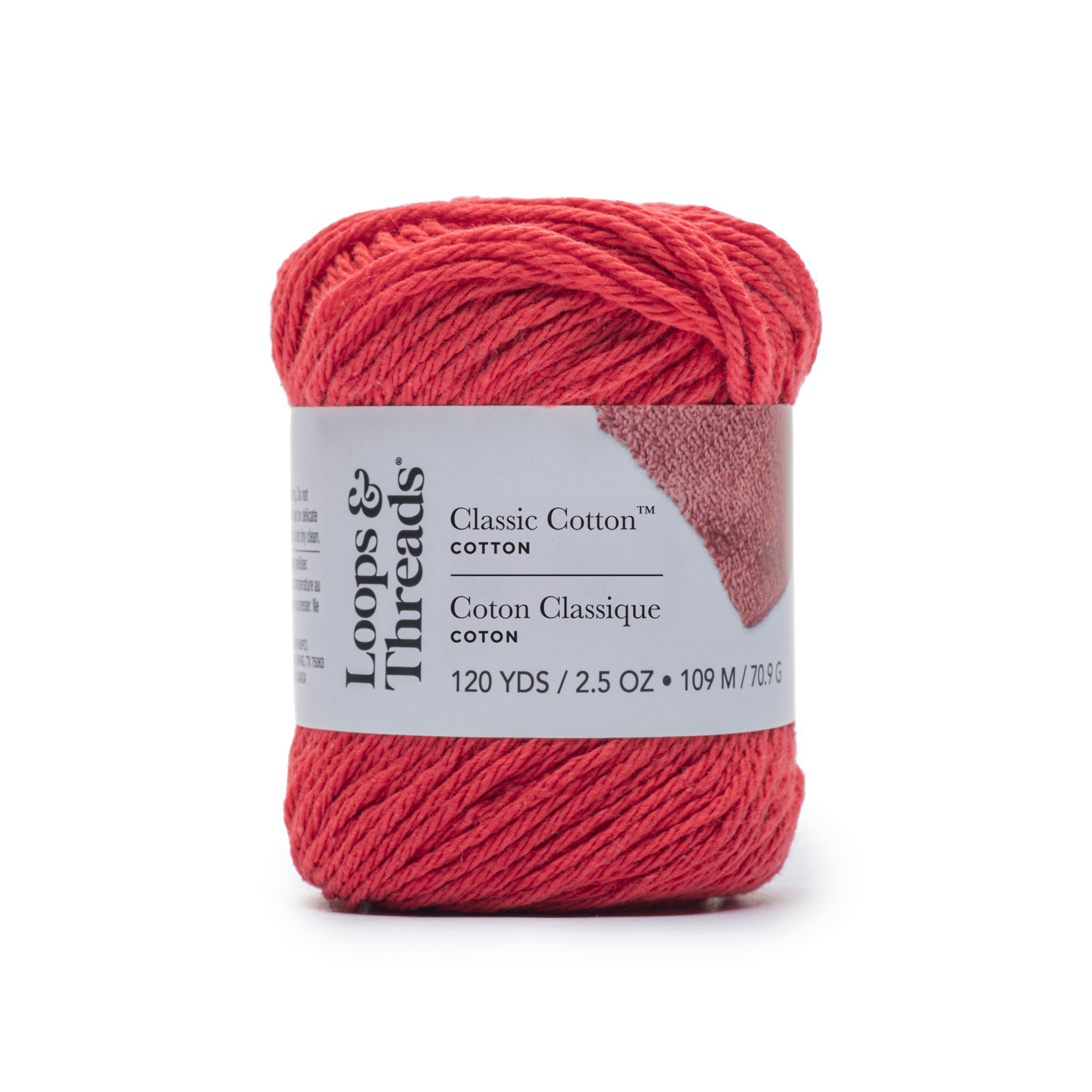 Classic Cotton™ Yarn by Loops & Threads®
