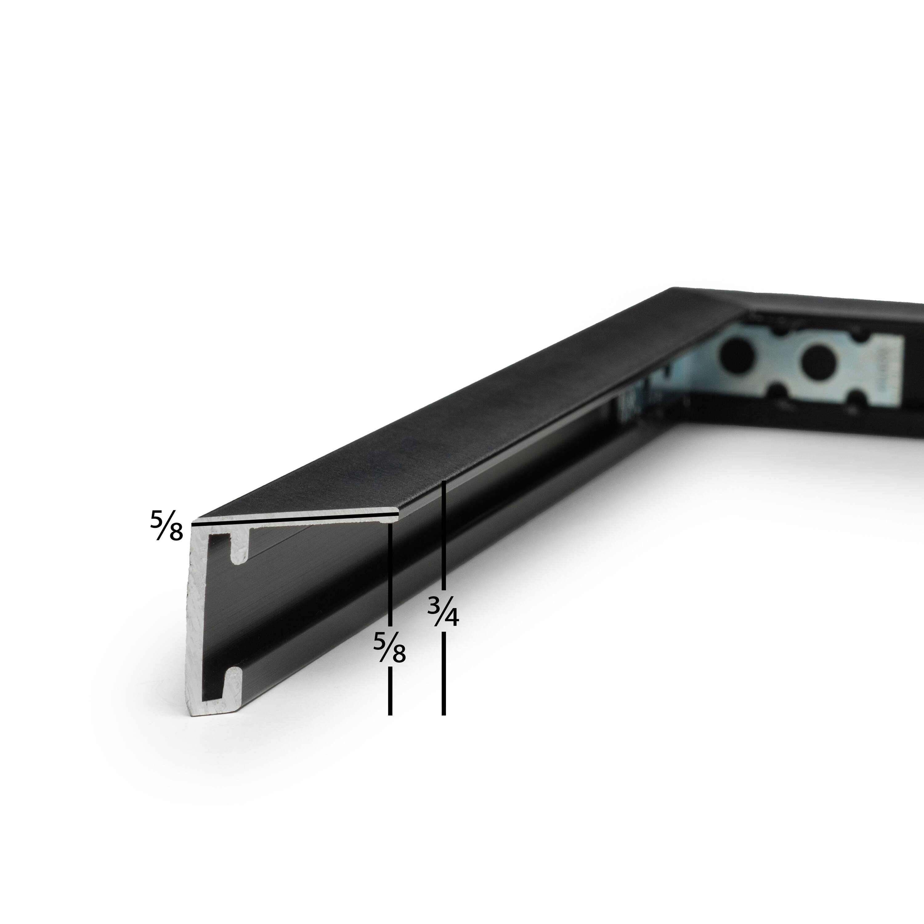 Frame USA Glory Metal Black Single Image Picture Frame