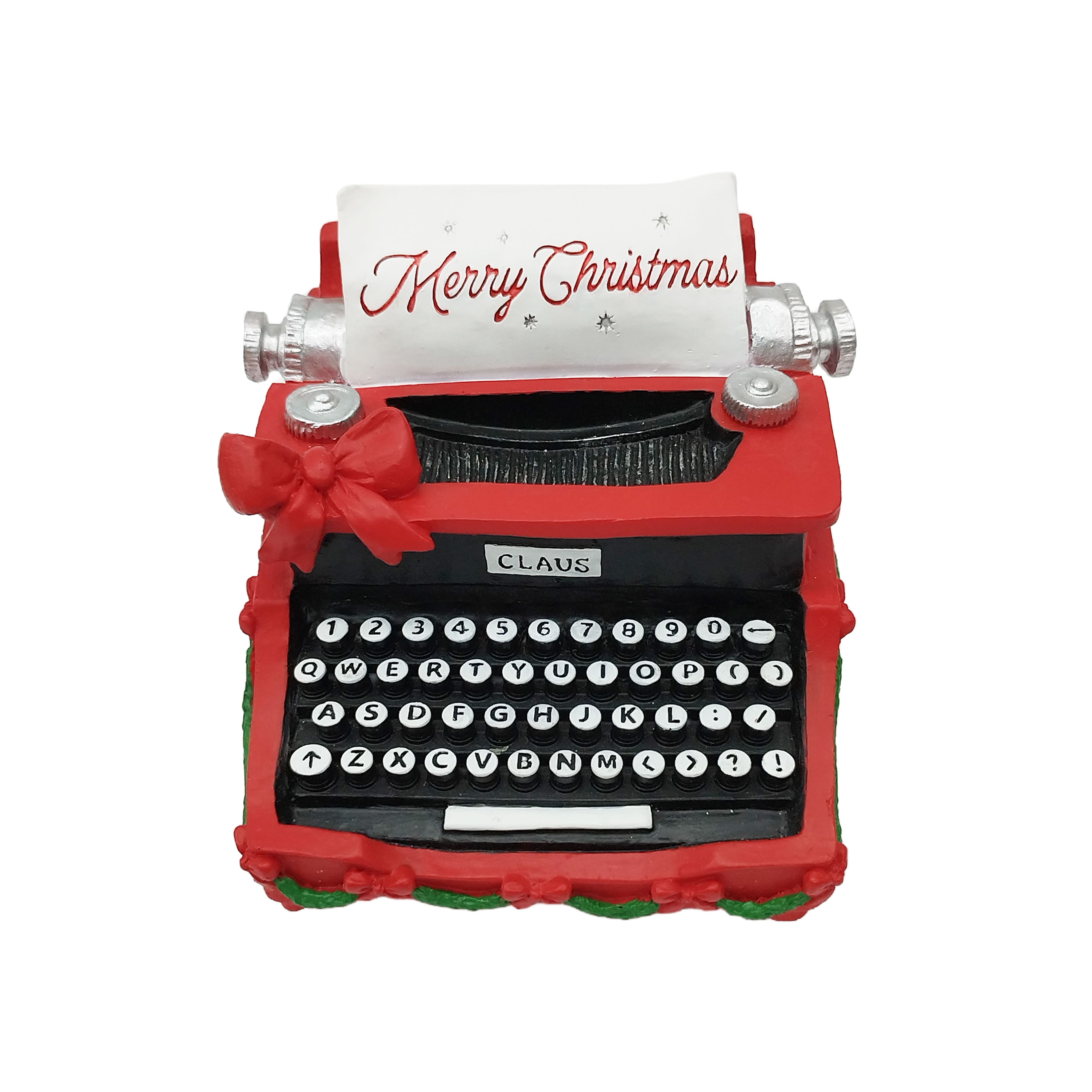 5&#x22; Red Typewriter Tabletop D&#xE9;cor by Ashland&#xAE;
