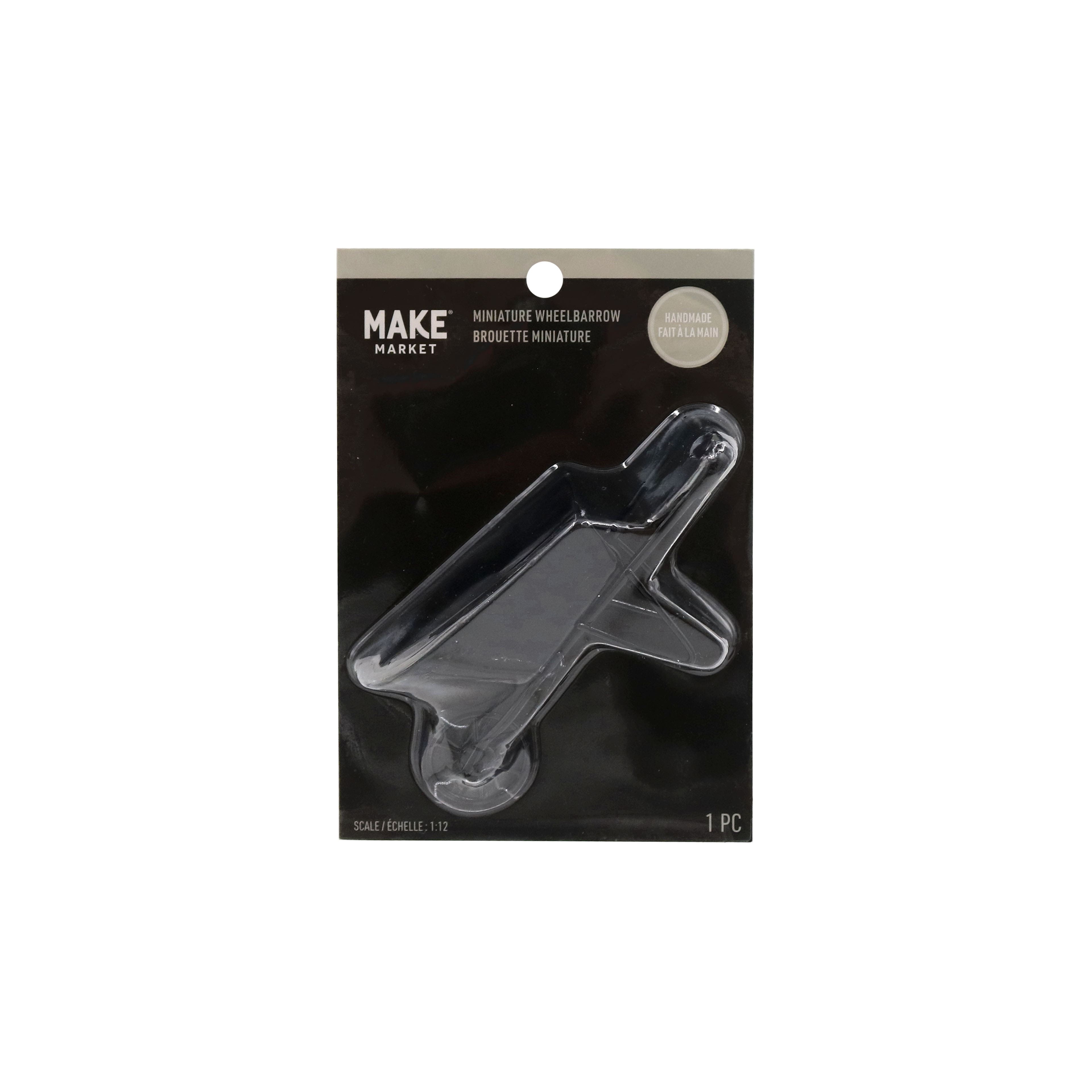 Miniature Black Wheelbarrow by Make Market®