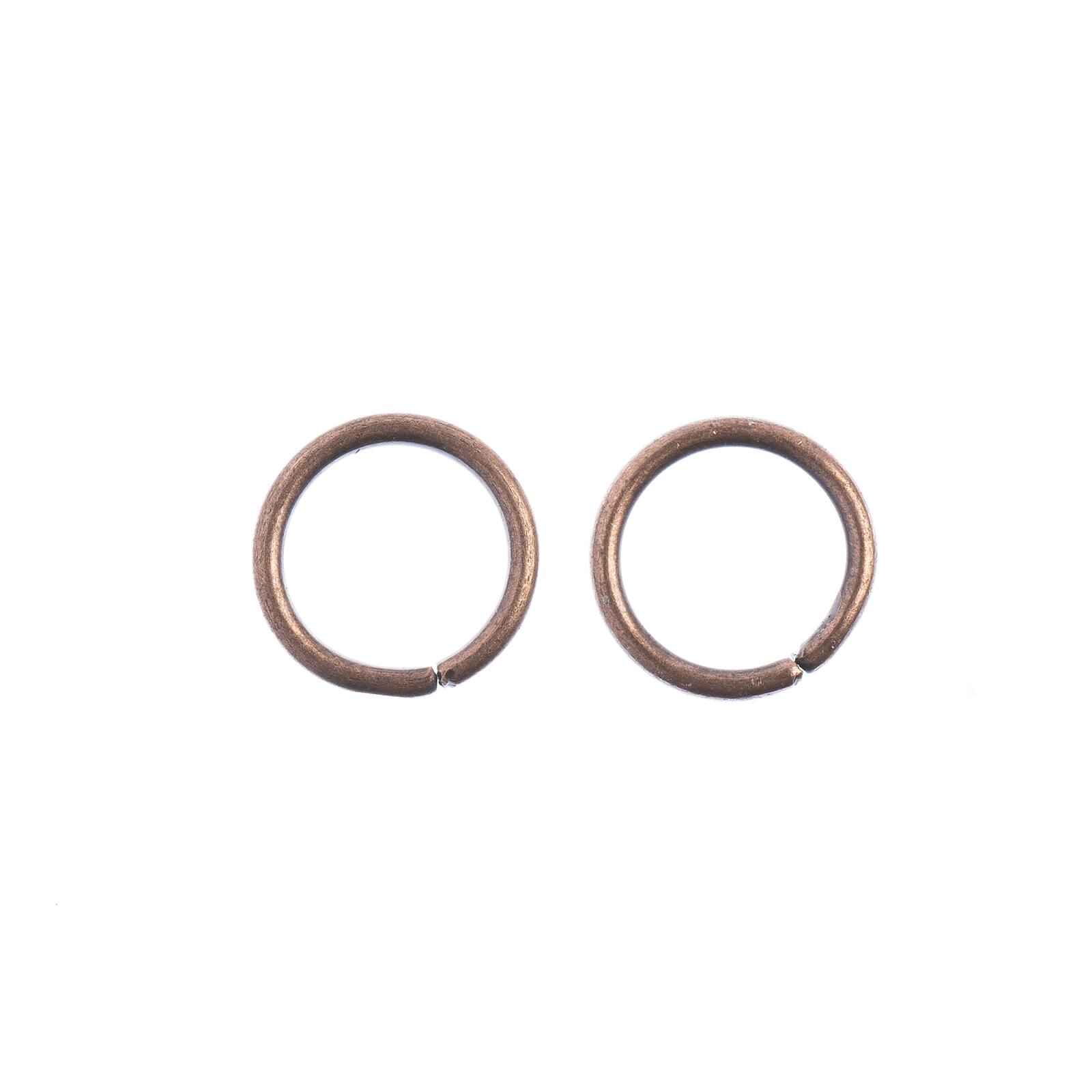 John Bead Must Have Findings 8mm Round Jump Ring, 118ct.