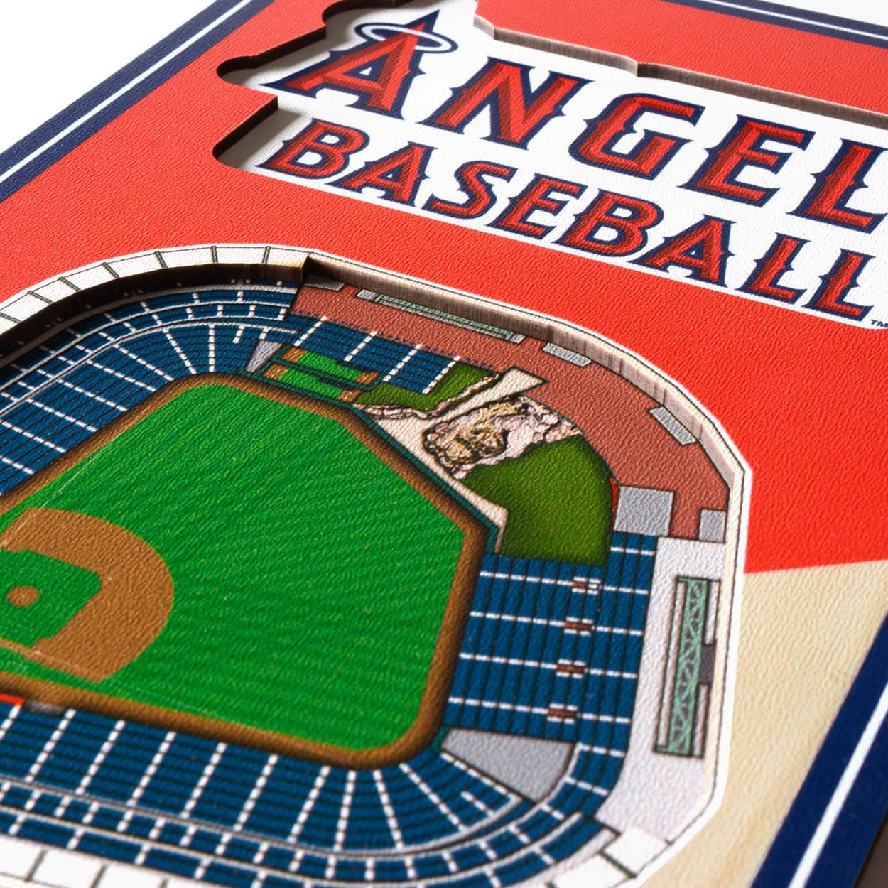 MLB 6&#x22; x 19&#x22; 3D StadiumView Banner