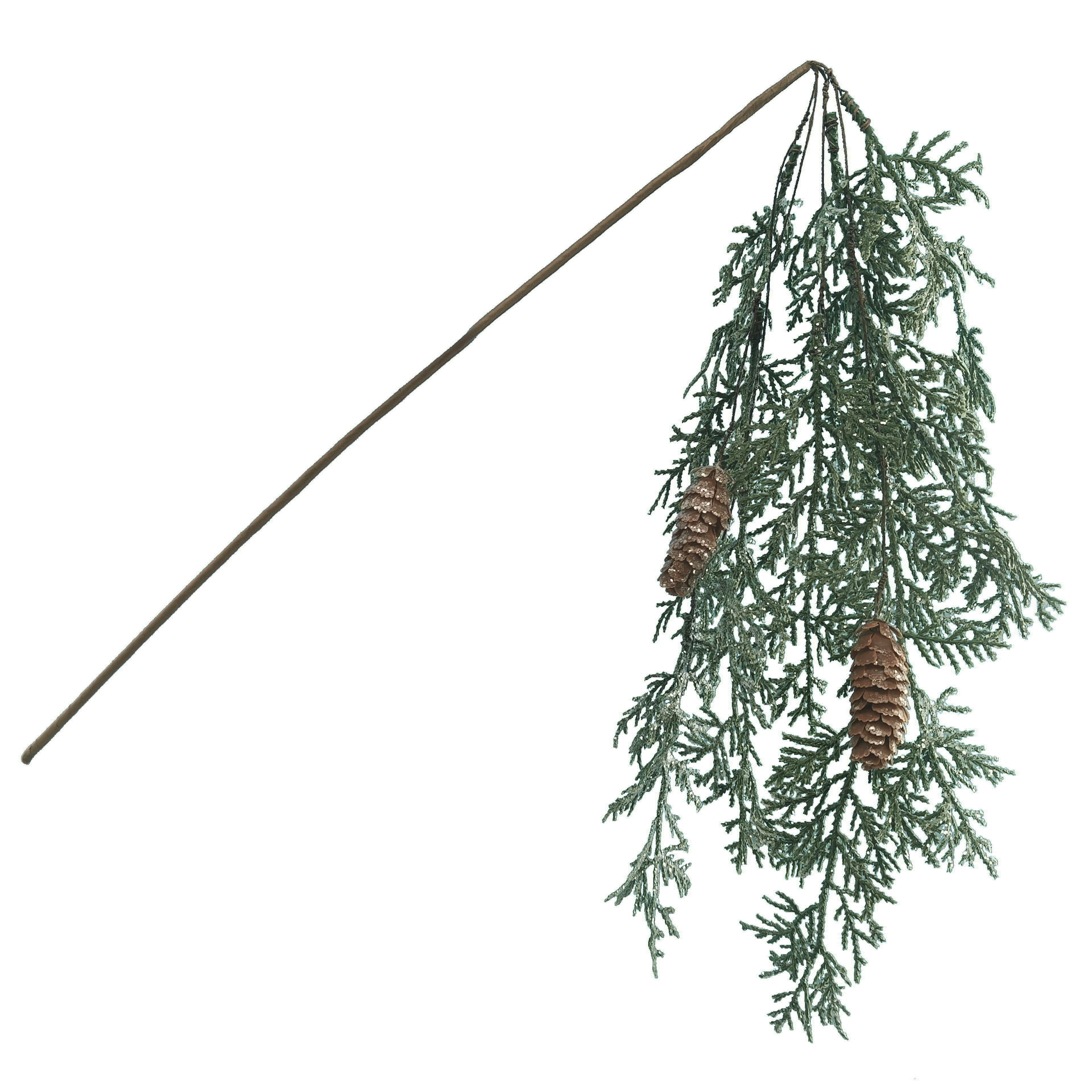 35&#x22; Hanging Greenery &#x26; Pinecone Stem by Ashland&#xAE;